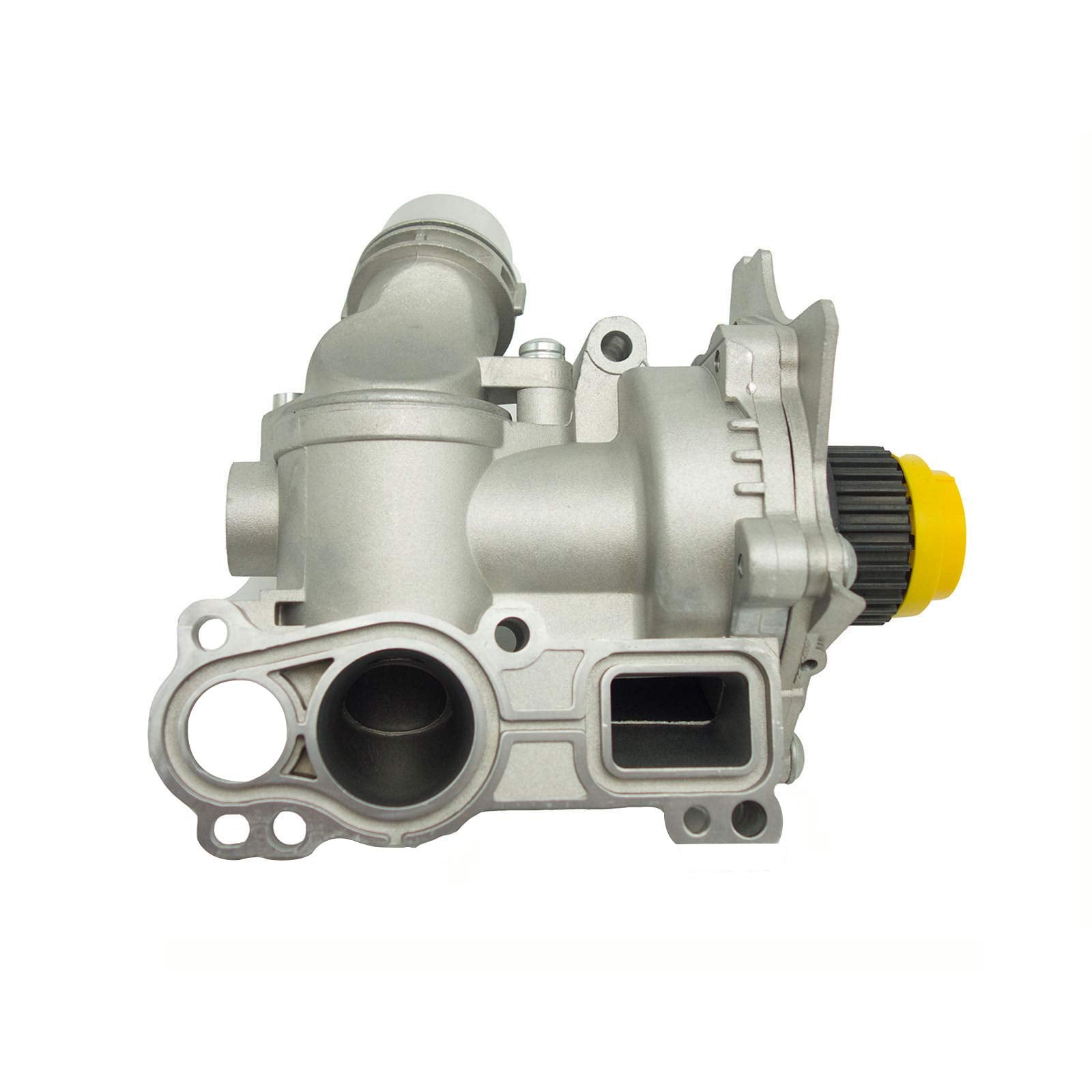 Aluminum Water Pump With Belt Compatible With For Audi A3 A4 Tt For Vw Tiguan Jetta Golf Gti Eos Beetle Cc 2.0T Tsi 06H121026Ab, 06H121026Ae, 1312460, 06H121026Af