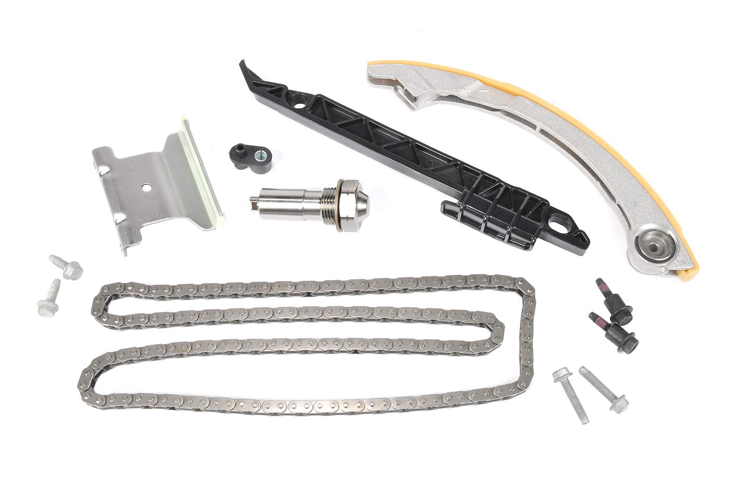 Acdelco Gm Original Equipment 12680750 Timing Chain Kit With Tensioner, Guides, Nozzle, Seal, And Bolts