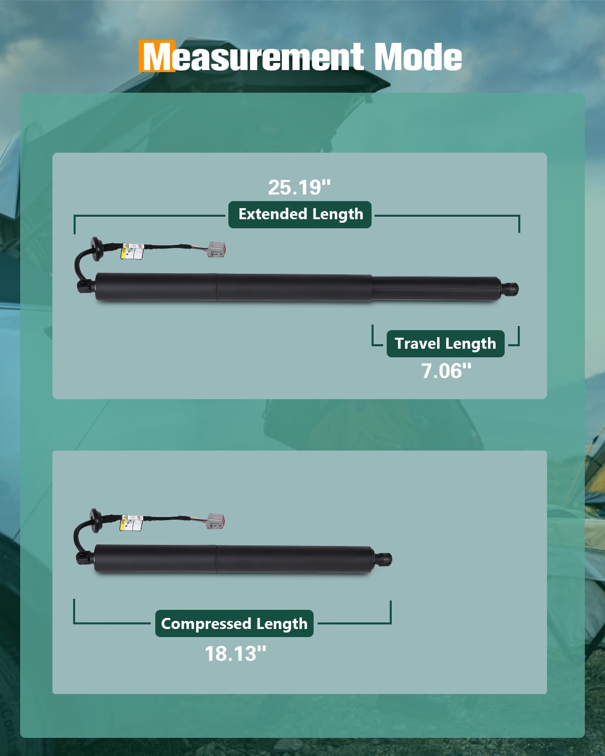 Scitoo Rear Right Tailgate Power Lift Support Shock Strut Fit For Lexus Nx200T 2015-2017,For Lexus Nx300H 2015-2017 -Replace 689