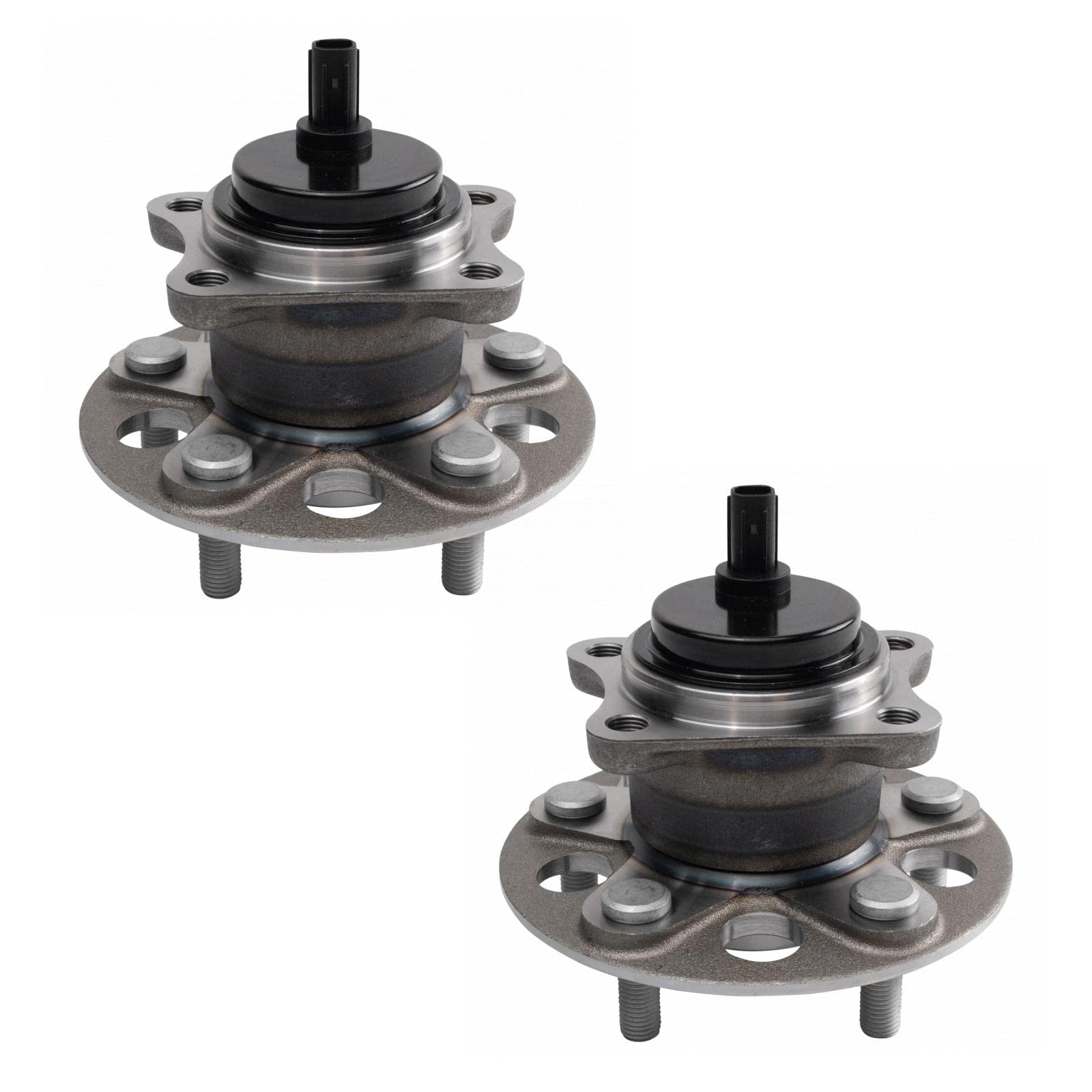 Trq Rear Wheel Hub Bearings Assembly Set Compatible With 2018-2019 Toyota C-Hr