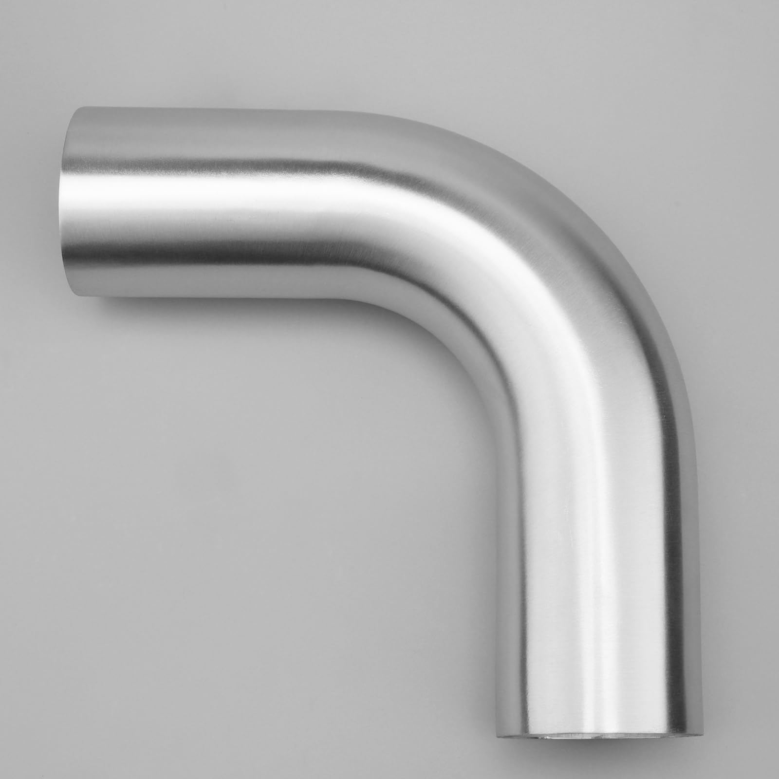 Ac Performance 3'' (76Mm) Od 90 Degree Aluminum Elbow Intercooler Pipe Air Intake Tube, 1.3D Radius, Brushed Finish