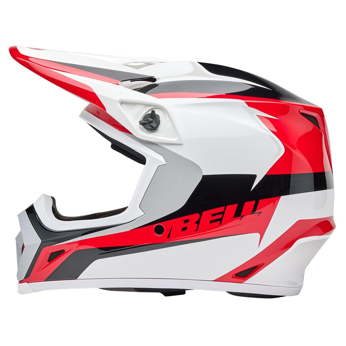 Bell Mx-9 Mips Dirt Helmet (Gloss Rift Red/White - 2X-Large)