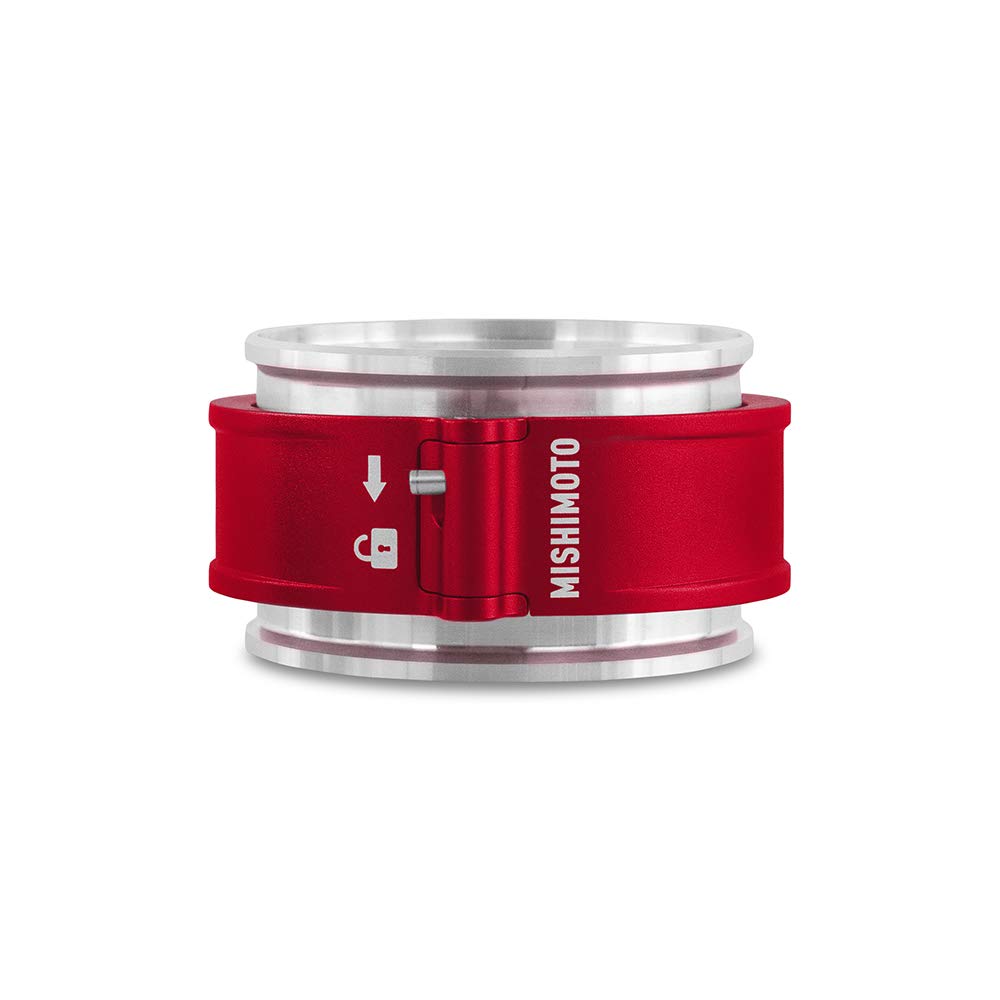 Mishimoto Mmclamp-Qd-30Rd Quick Release Clamp Assembly, 3 Red