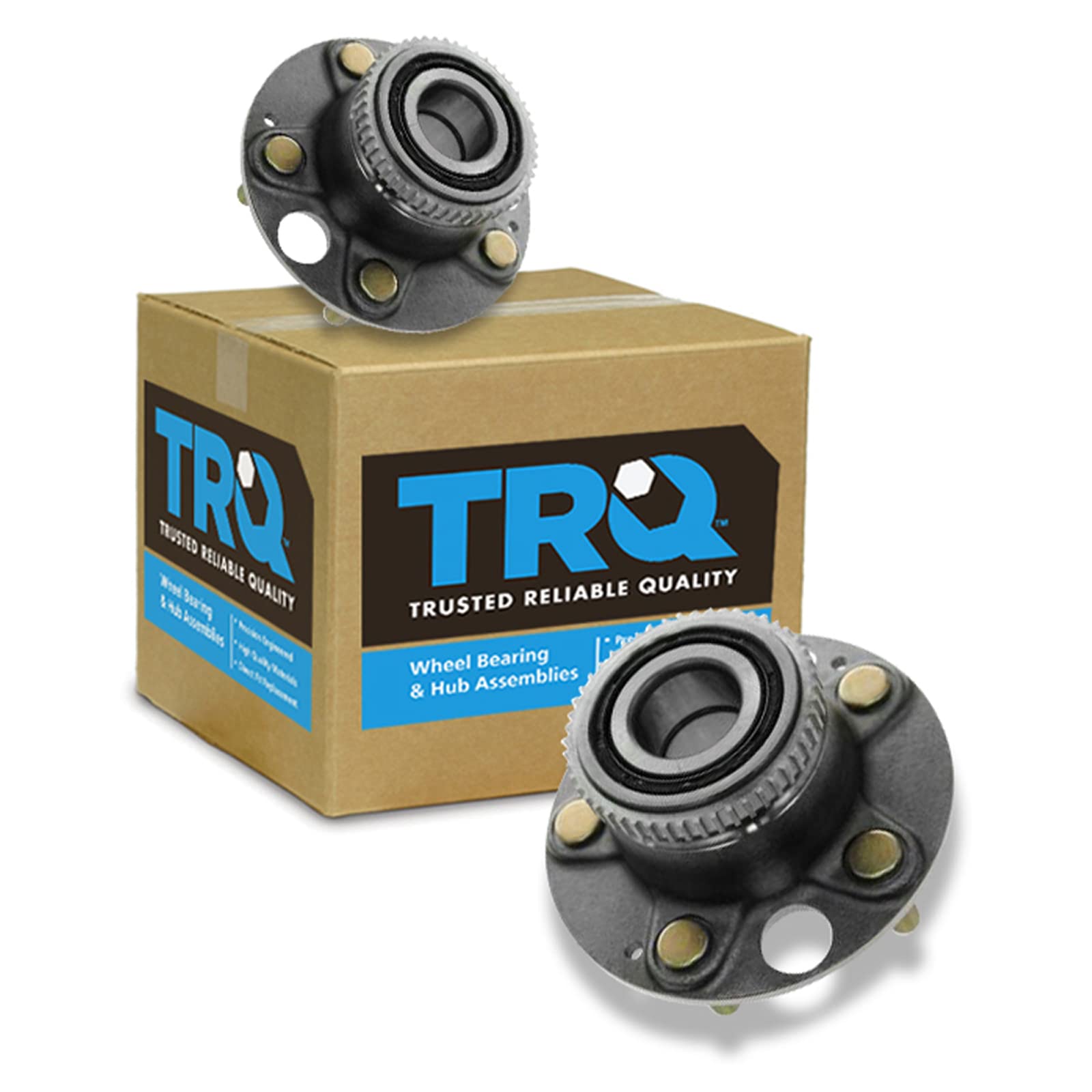 Trq Rear Wheel Hub Bearings Assembly Set Compatible With 1995-1997 Honda Odyssey 1996-1999 Isuzu Oasis