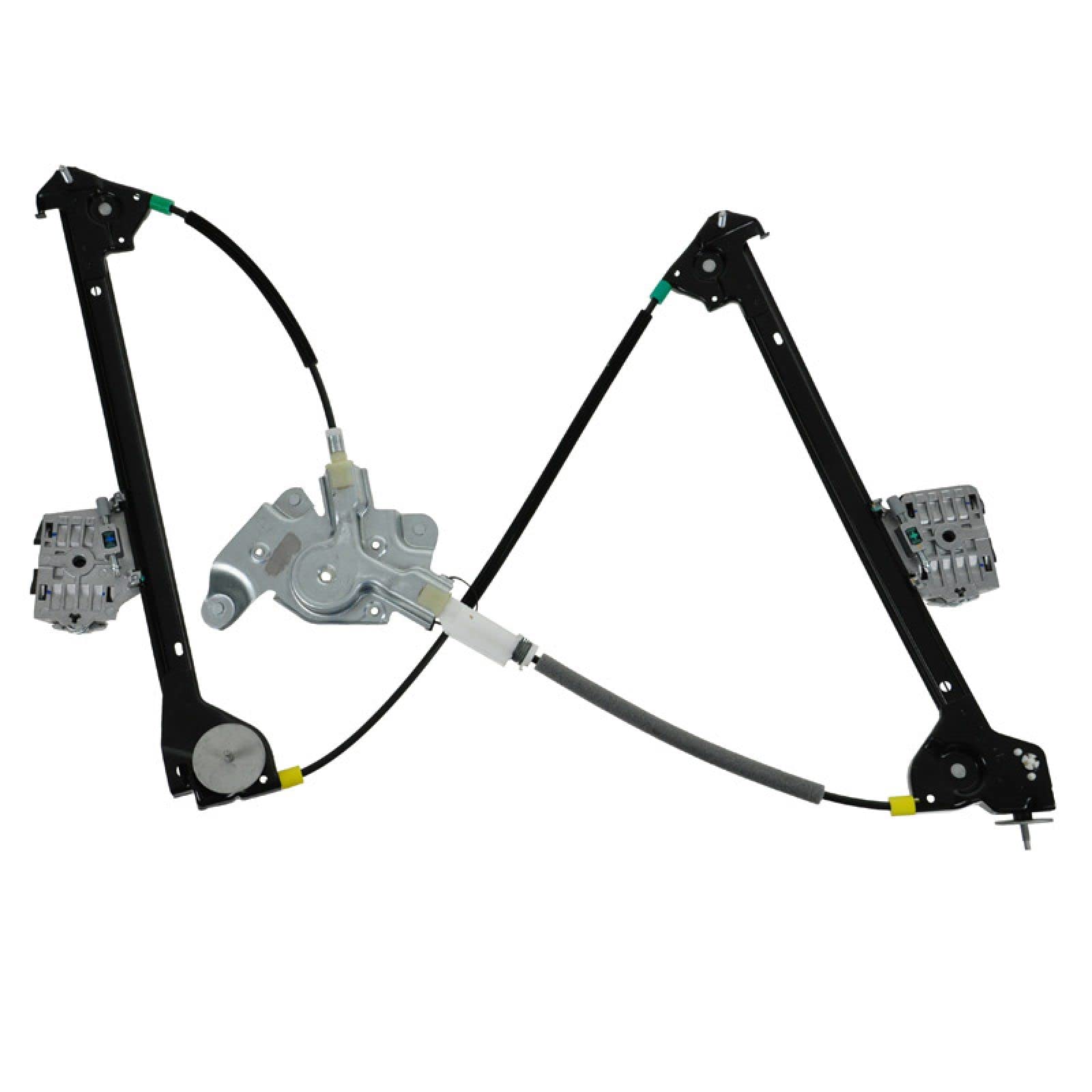 Trq Driver & Passenger Side Power Window Regulator Set Compatible With 2005-2009 Ford Mustang