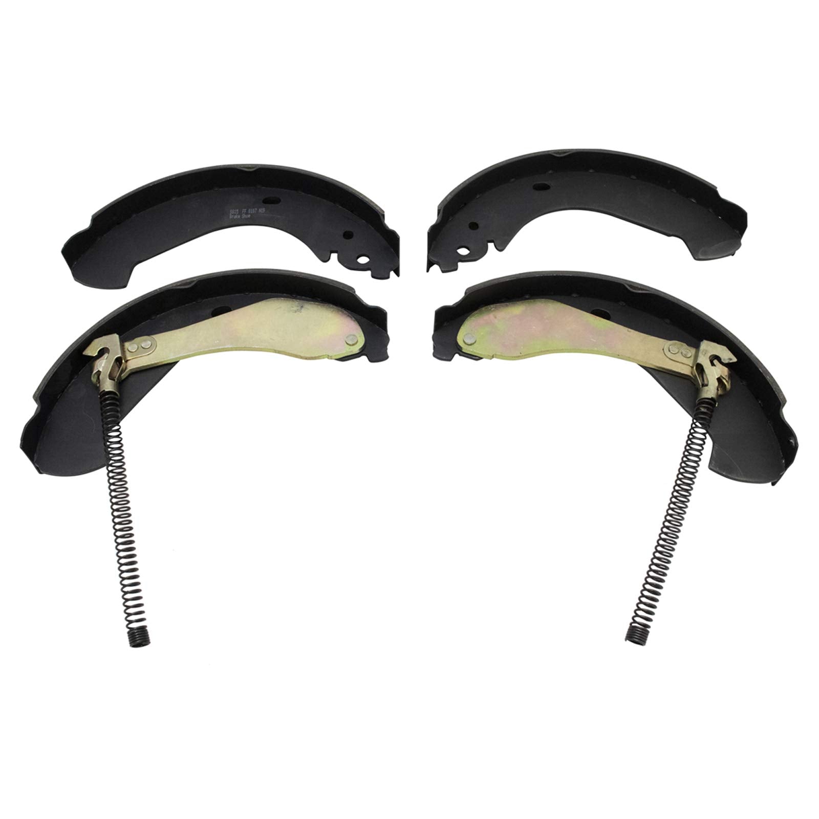 TRQ Rear Brake Drum & Shoe Kit Compatible with Colorado Canyon i-280 i-290 i-350 Pickup