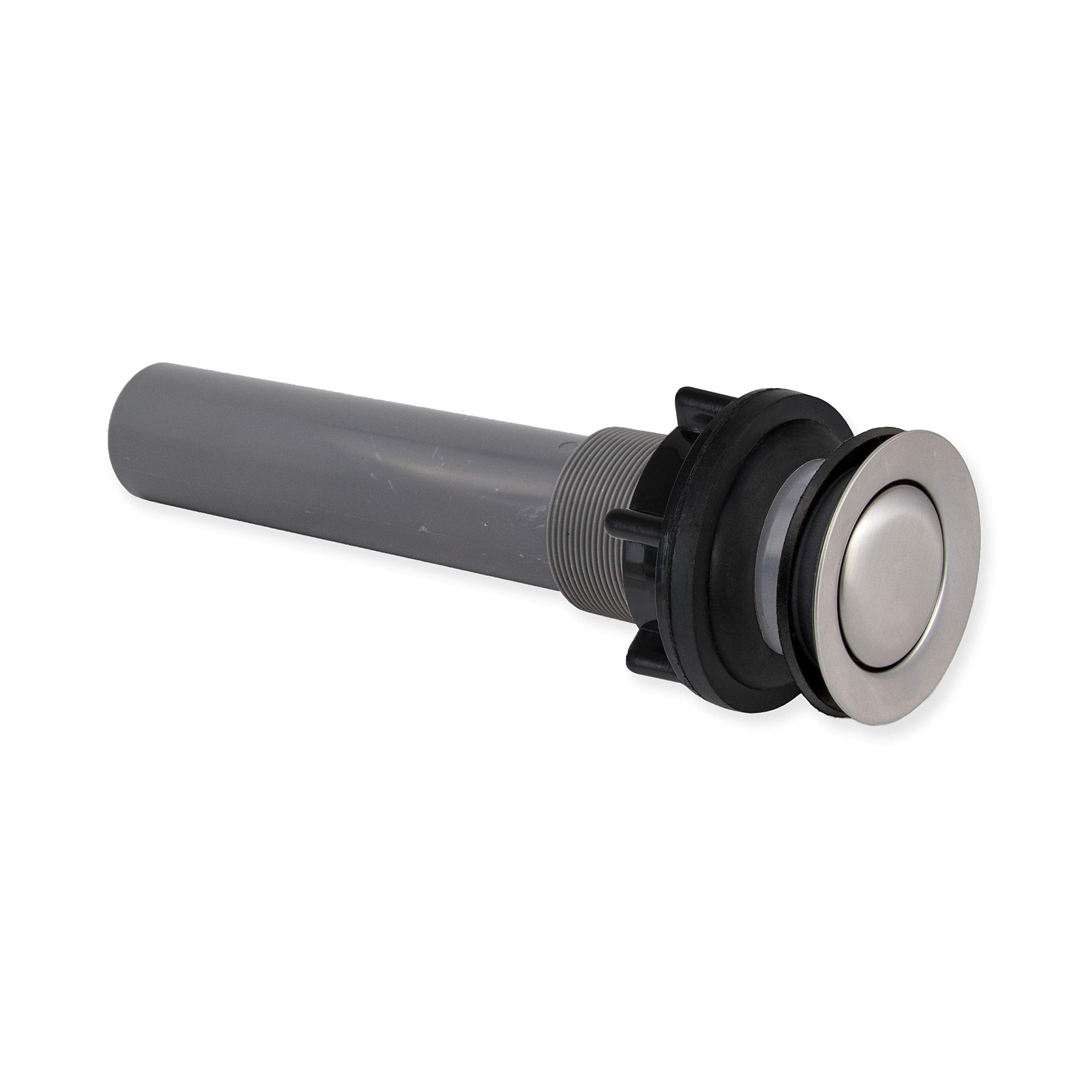 Dura Faucet Universal Rv Bathroom Sink Pop-Up With No Overflow (Brushed Satin Nickel)