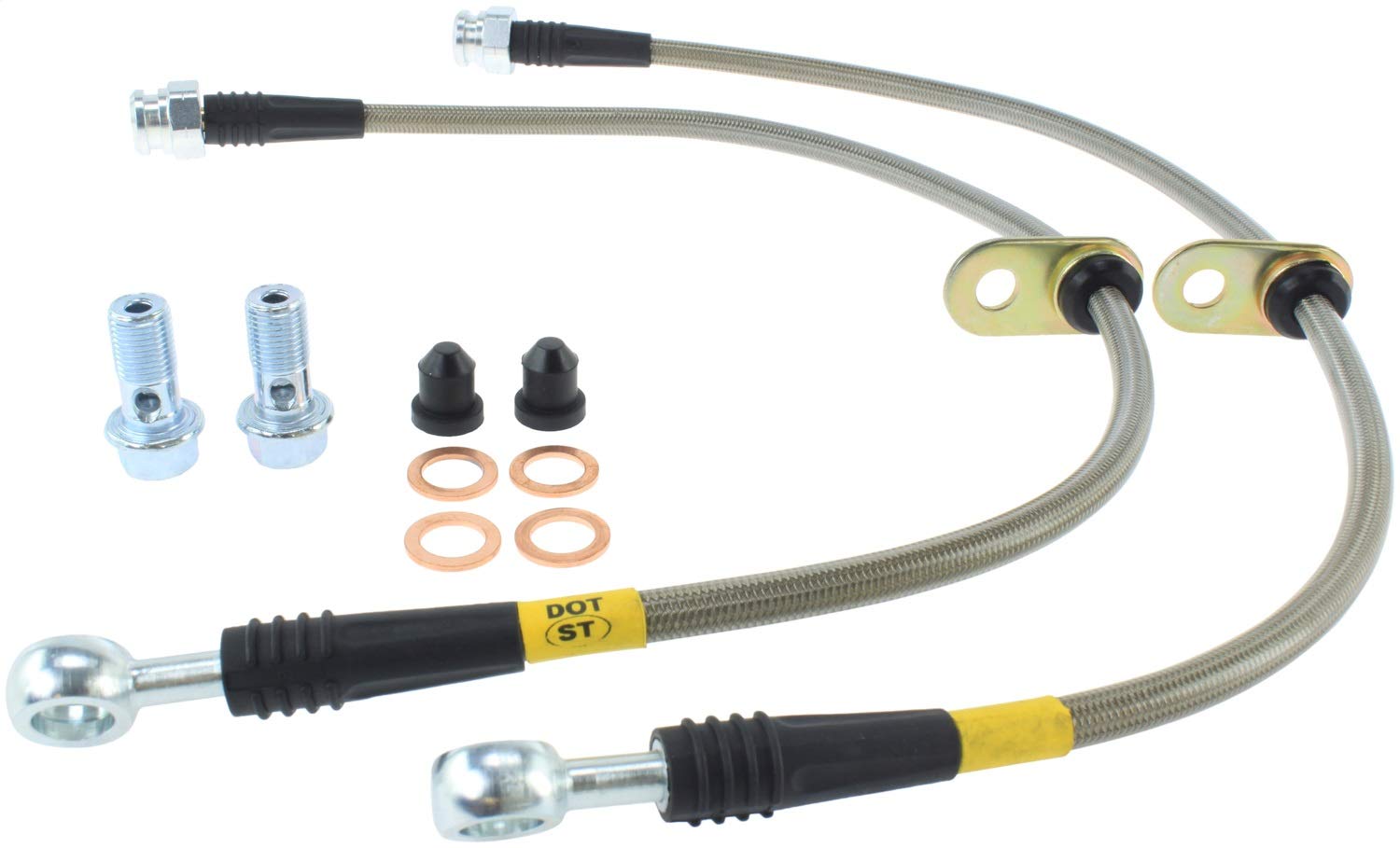 Stoptech (950.40015) Brake Line Kit, Stainless Steel