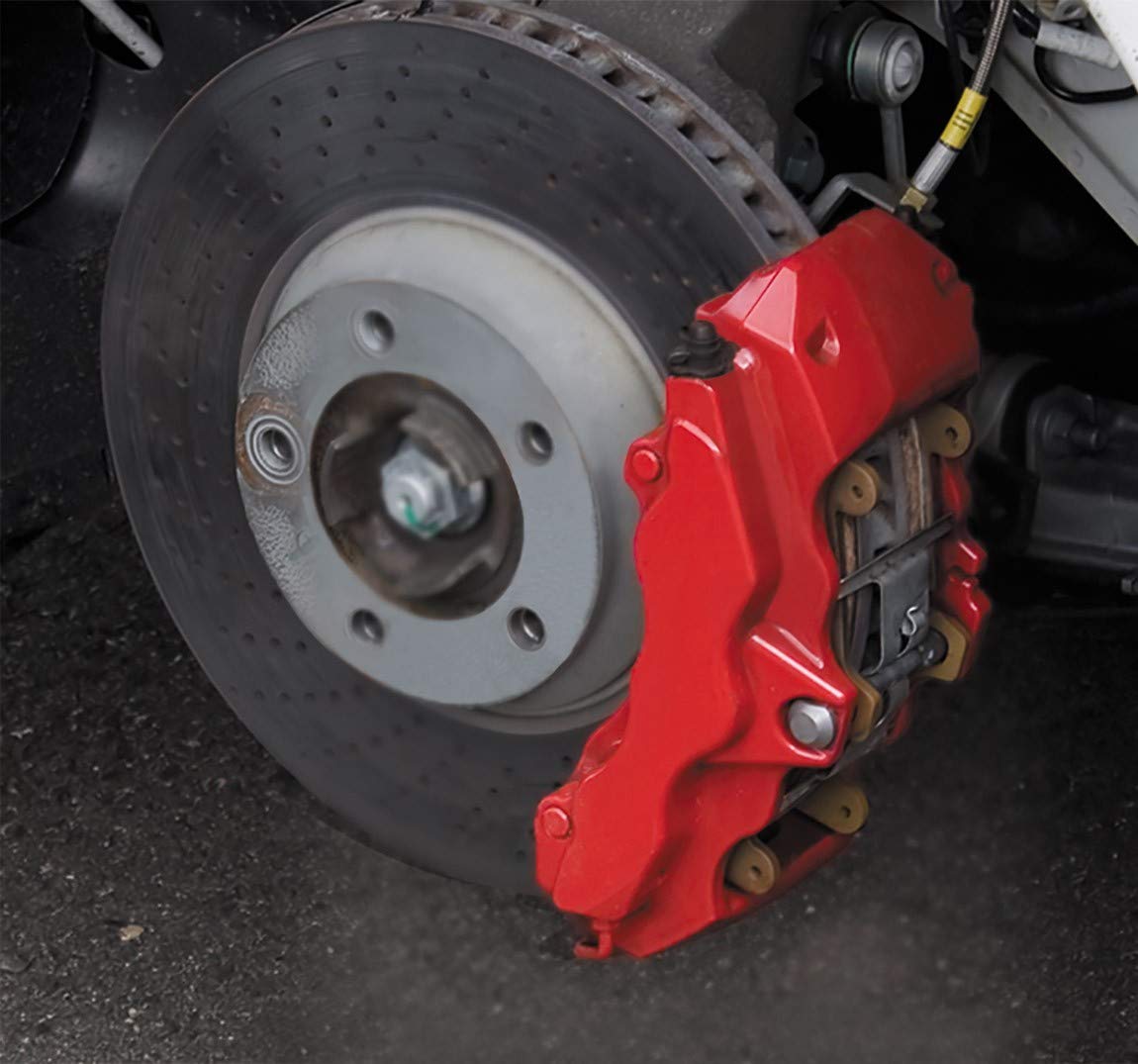 Rust-Oleum 251591-3PK Caliper Spray Paint, 12 oz, Red, 3 Pack