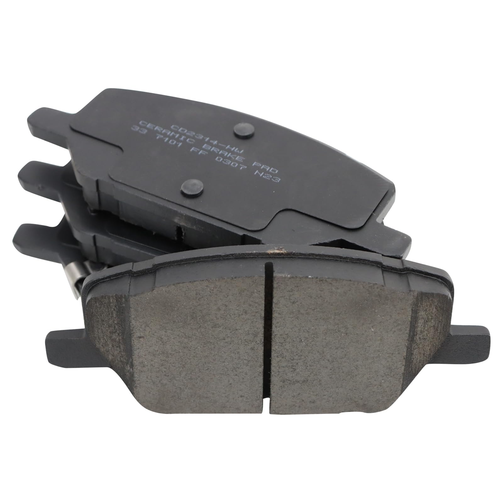 TRQ Front Brake Pads Ceramic Compatible with 2020 Buick Envision 2020-2021 Cadillac CT5 2021 XT4 Chevrolet Equinox GMC Terrain