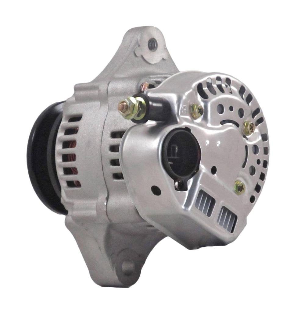 Rareelectrical New 16 Volt 60 Amp 1-Wire Mini Race Alternator Compatible With Hi Amp 8176 8166 2230 2231 2232 Type