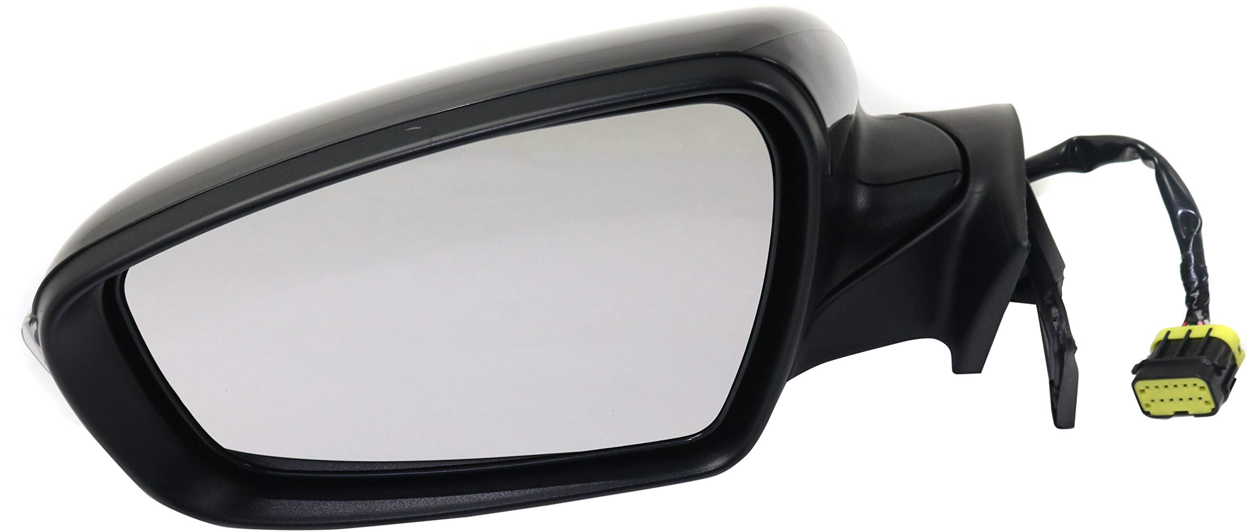 Kool Vue Mirror Compatible With Kia Forte/Forte5 2017-2018 Driver Side Power Power Folding Heated With Puddle And Signal Light P