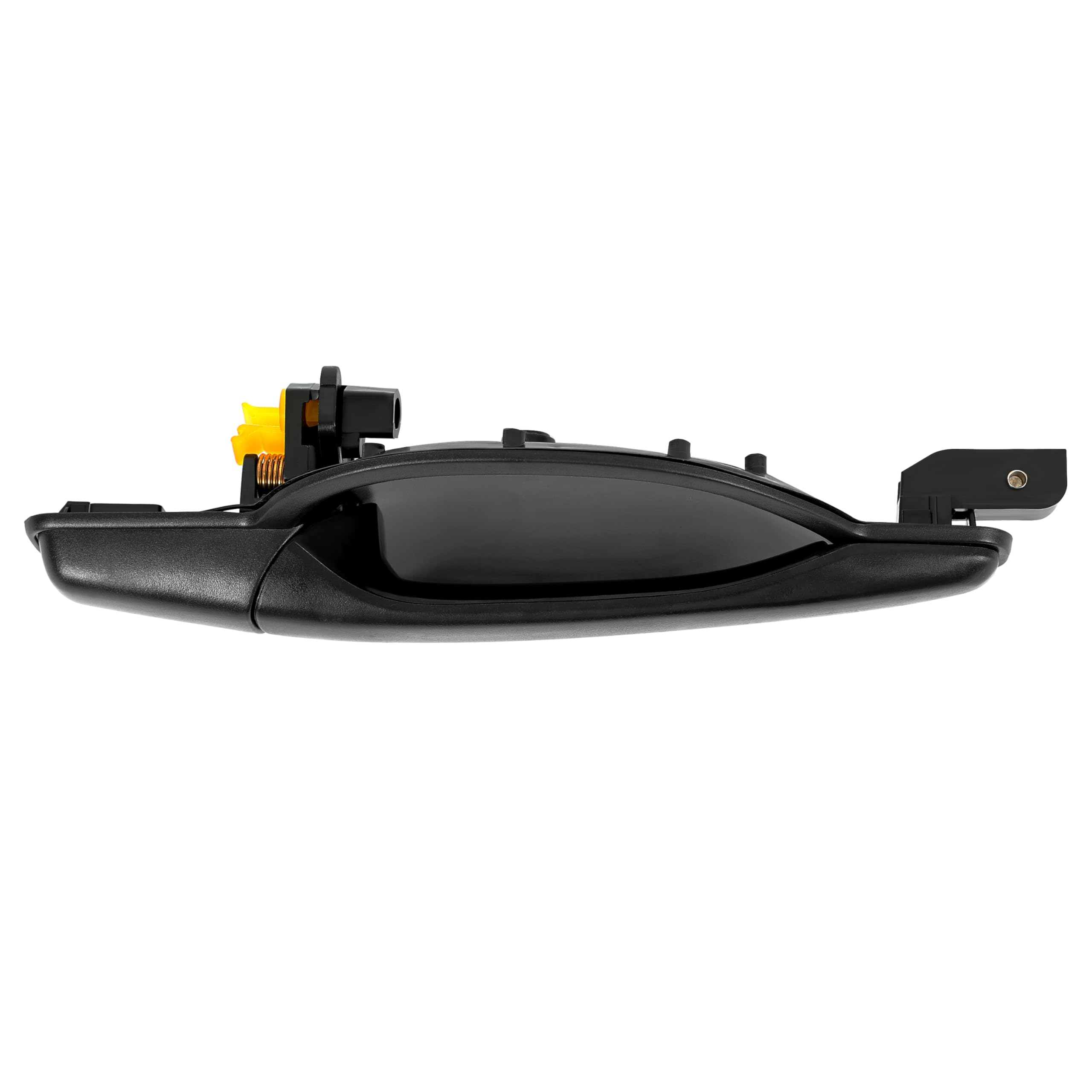 ECOTRIC Outside Door Handle Black Textured Compatible with Mitsubishi Endeavor 2004-2011 Replacement for MR987492 MI1311117 (Front Right)