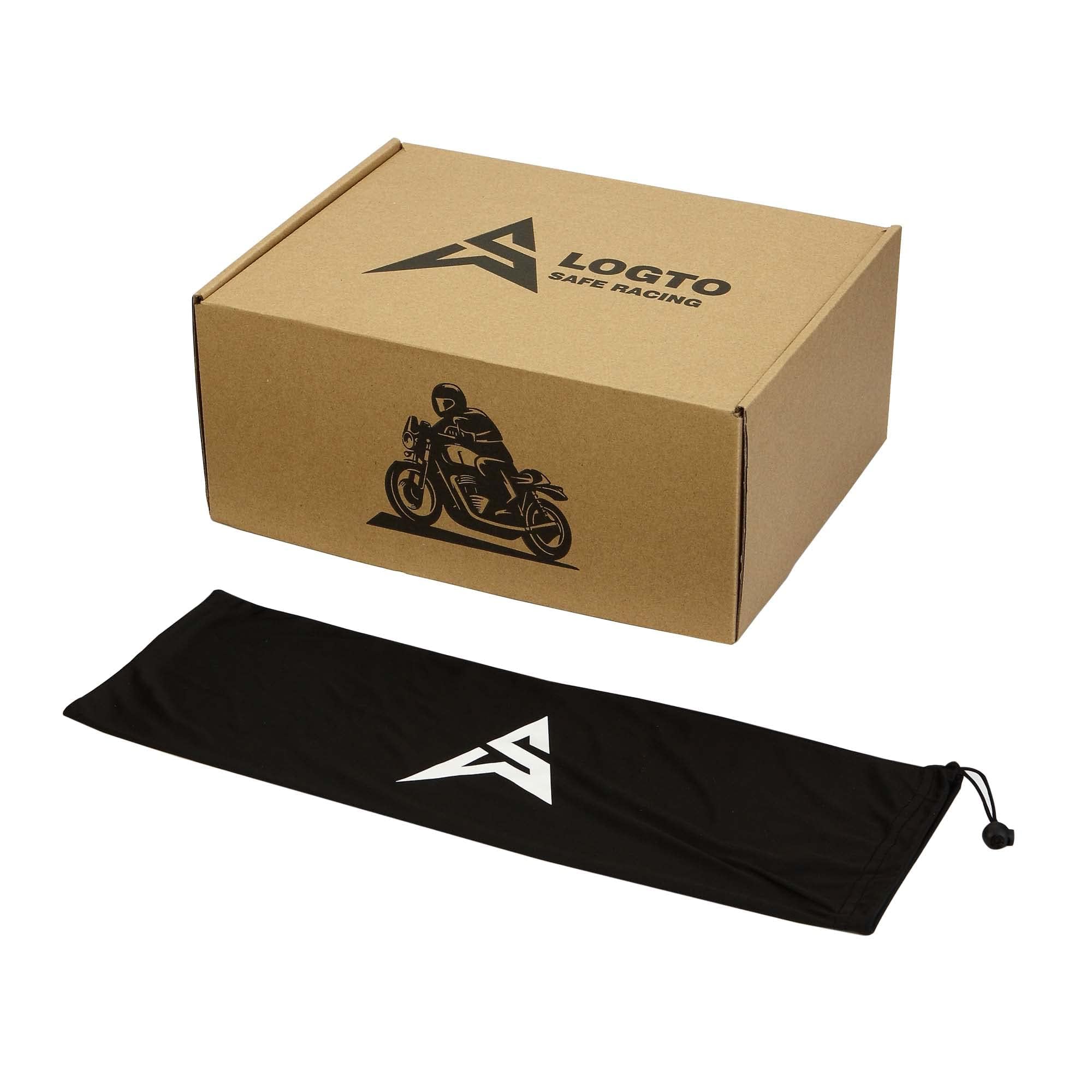 Logto Replacement Motorcycle Helmet Visor Shield For R420 Visor Wearproof Windproof Sun Protection Helmet Accessories (Revo Deep Blue)