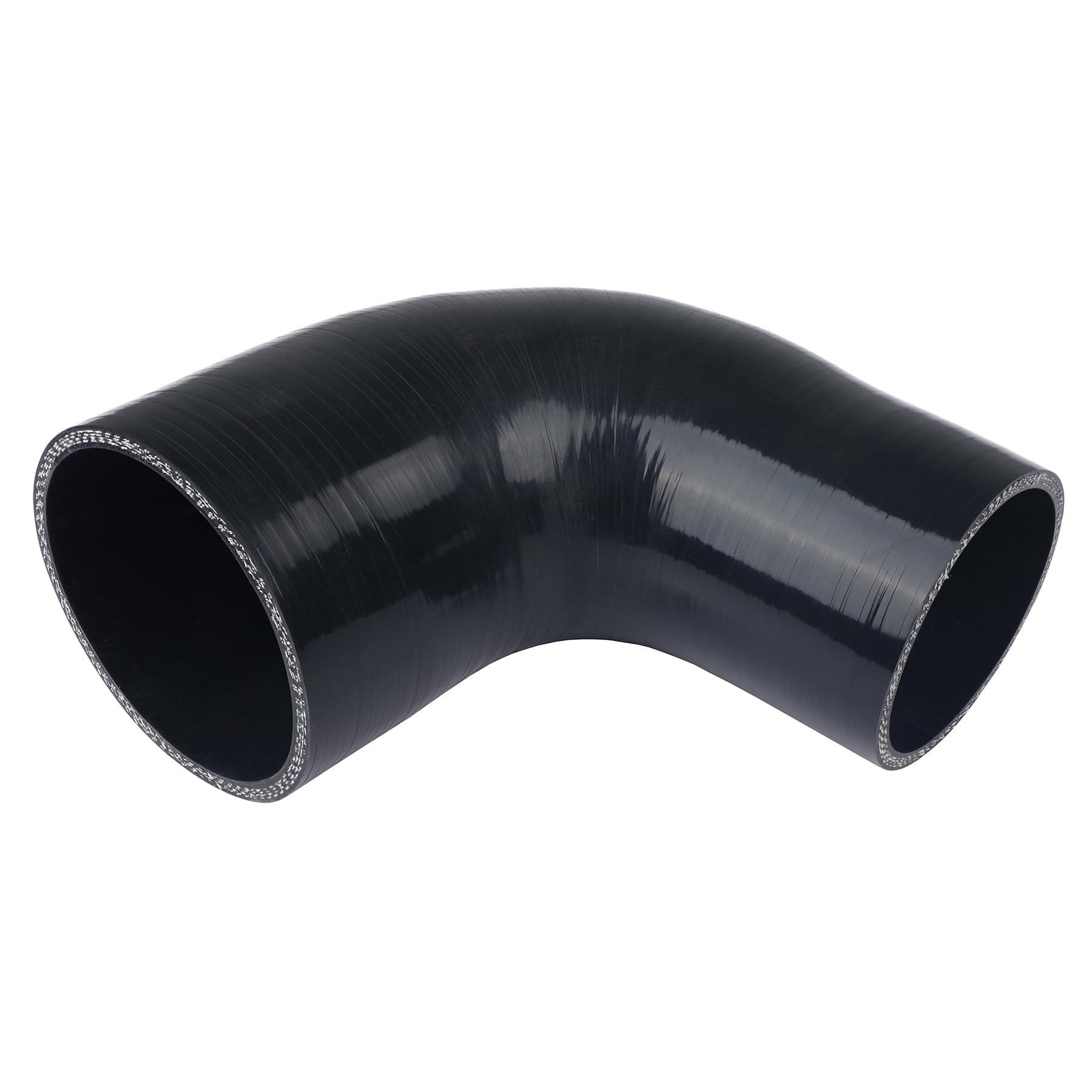 Ucreative 90 Degree Elbow 3.0'' To 4.0'' (76Mm To 102Mm) 4-Ply High Performance Coupler Silicone Hose