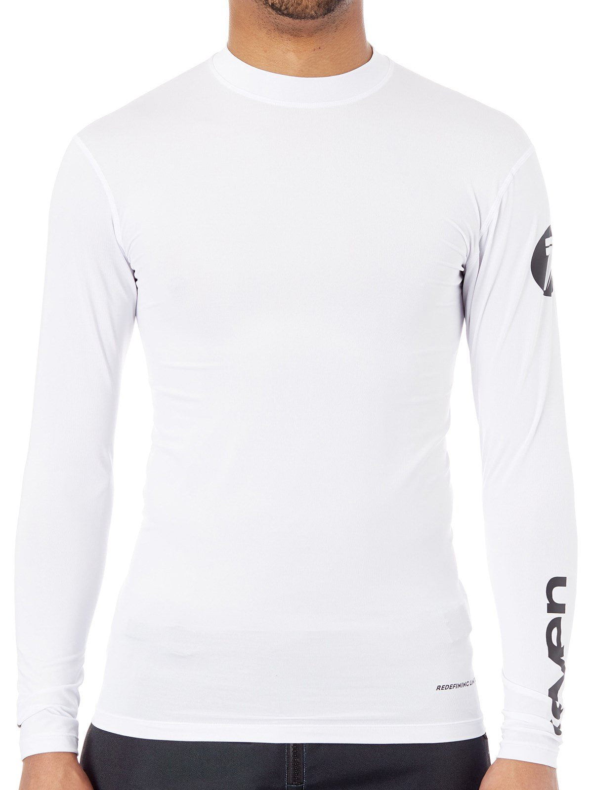Seven Zero Staple Compression Jersey (White, Medium)