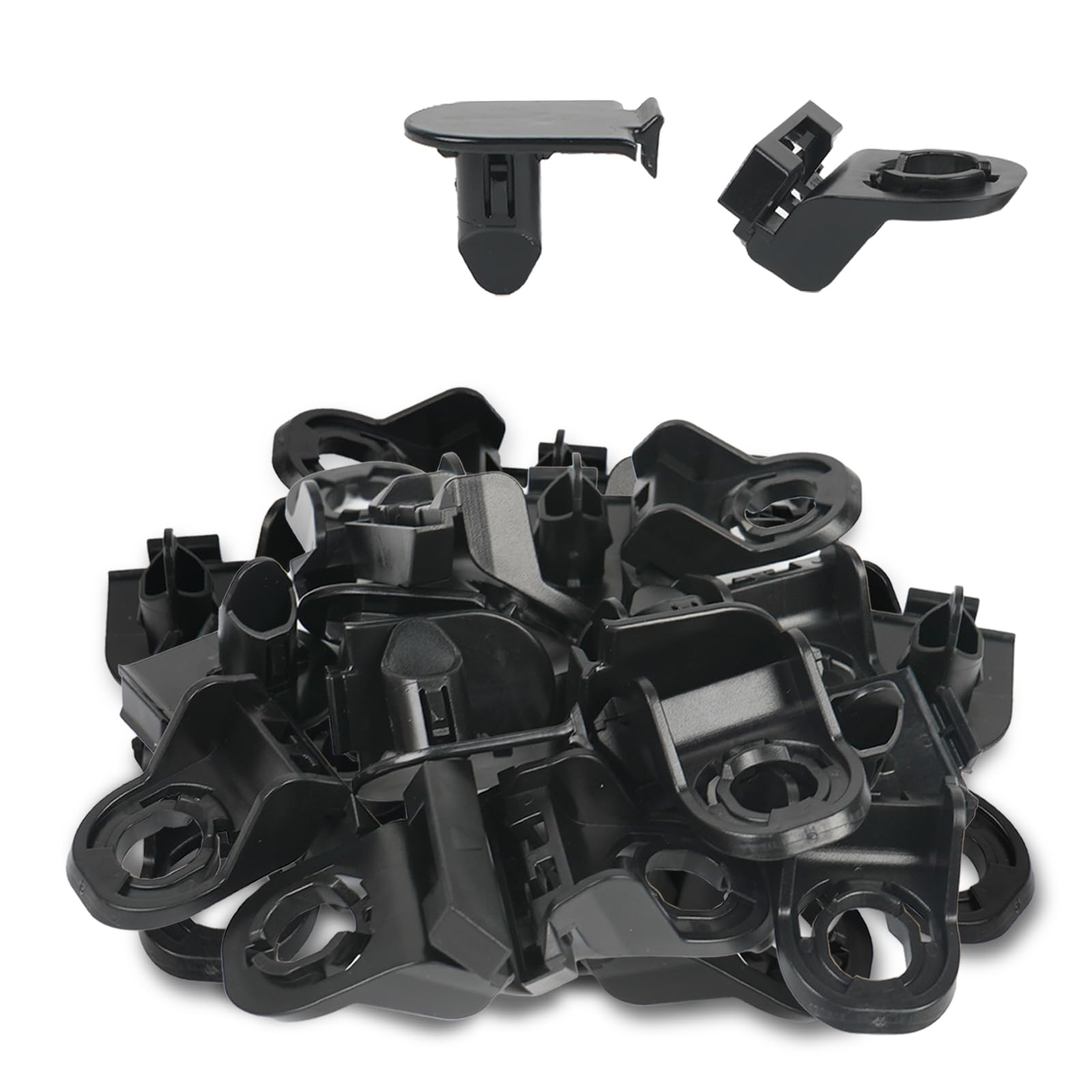 OTUAYAUTO 10 Sets 20PCS Front Bumper Fender Liner Clips - Pin Fasteners Replacement for Toyota Camry Corolla Sienna Venza, Lexus