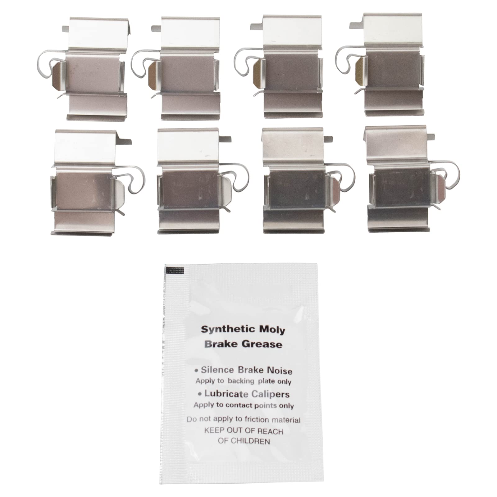 TRQ Front Brake Pads Ceramic Compatible with 2022 Jeep Grand Wagoneer Wagoneer 2019-2023 Ram 1500