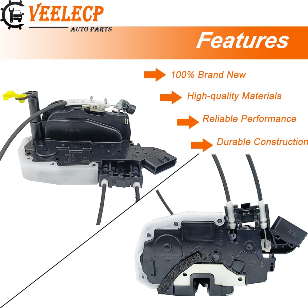 Veelecp Door Lock Latch Actuator Front Left Side Compatible For 2007-2015 G25 G35 G37 Q40 Sedan Front Driver Lh Side 80501-Jk600