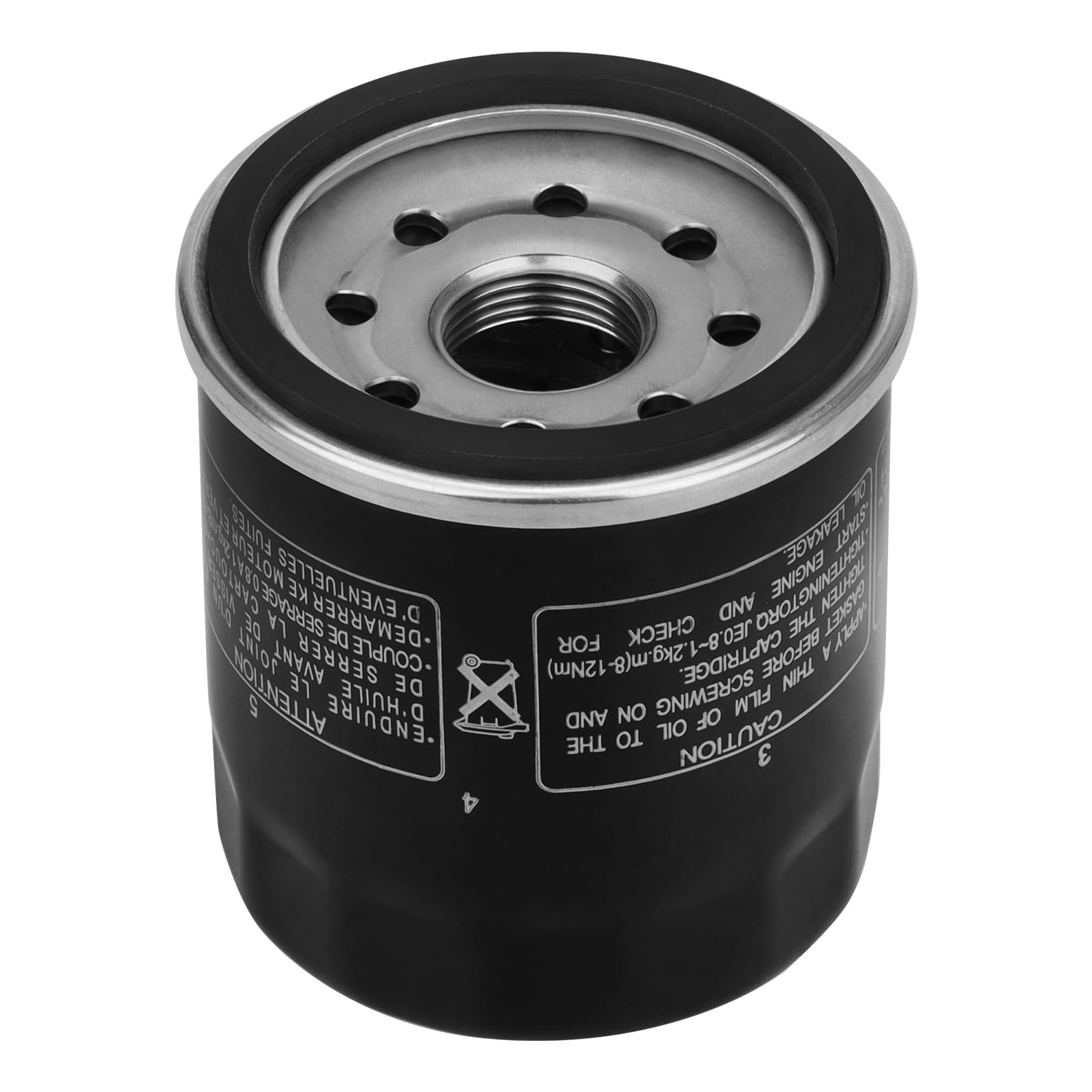 Sollon Oil Filter For Yamaha Grizzly 660 350 450 400 550 700 Yfm350 Grizzly 350 Auto 2X4 4X4 2007-2014 Yfm660 Grizzly 660 Auto 4