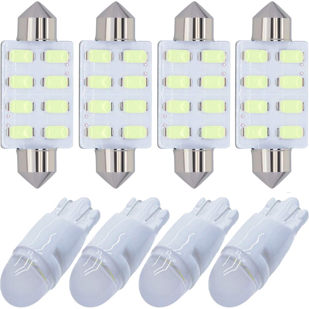 Ice Blue Led Light Kit For Ford F-150 250 350 Mustang Taurus Chevy Silverado Avalanche Impala Tahoe Trailblazer Dodge Ram Charger Gmc Sierra Yukon Sonoma Interior