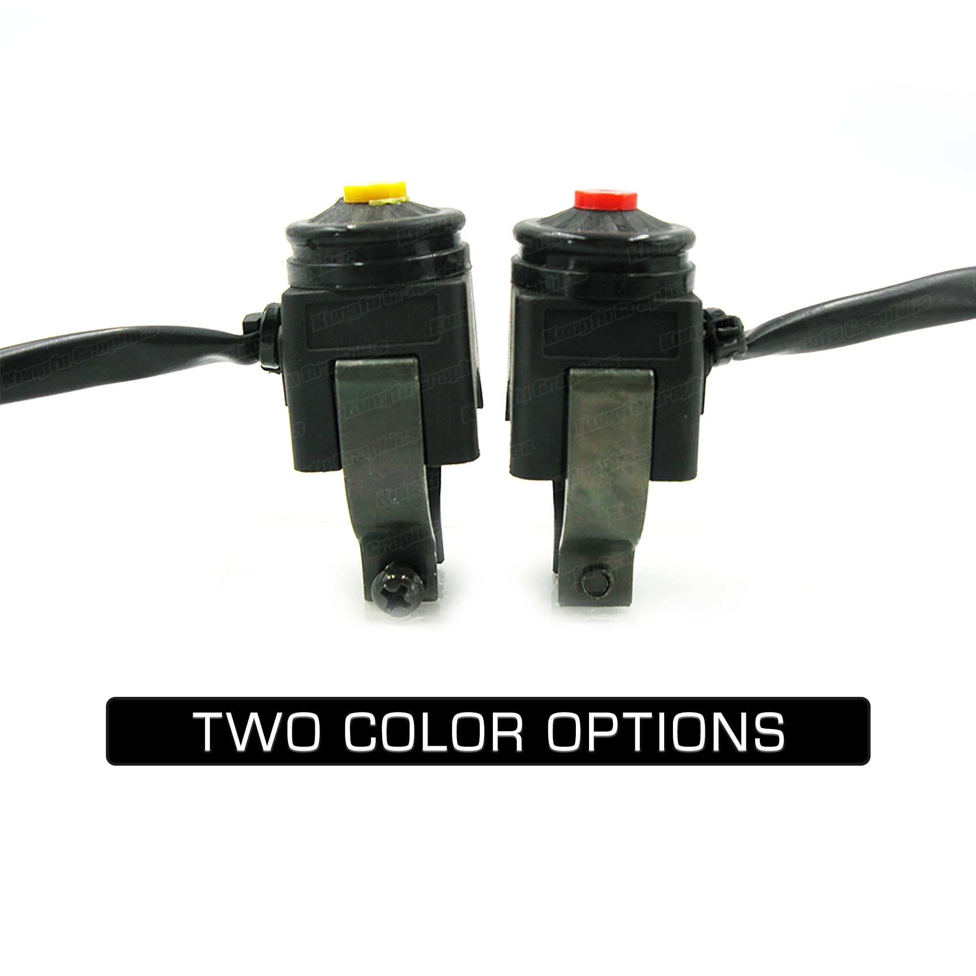 Handlebar Engine Kill Switch Universal Motorcycle Atv Utv, Red Button