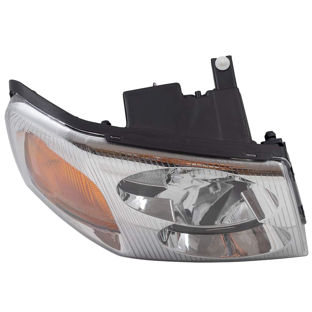 Brock Replacement Passenger Headlight Compatible With 2002-2009 Envoy 15866070
