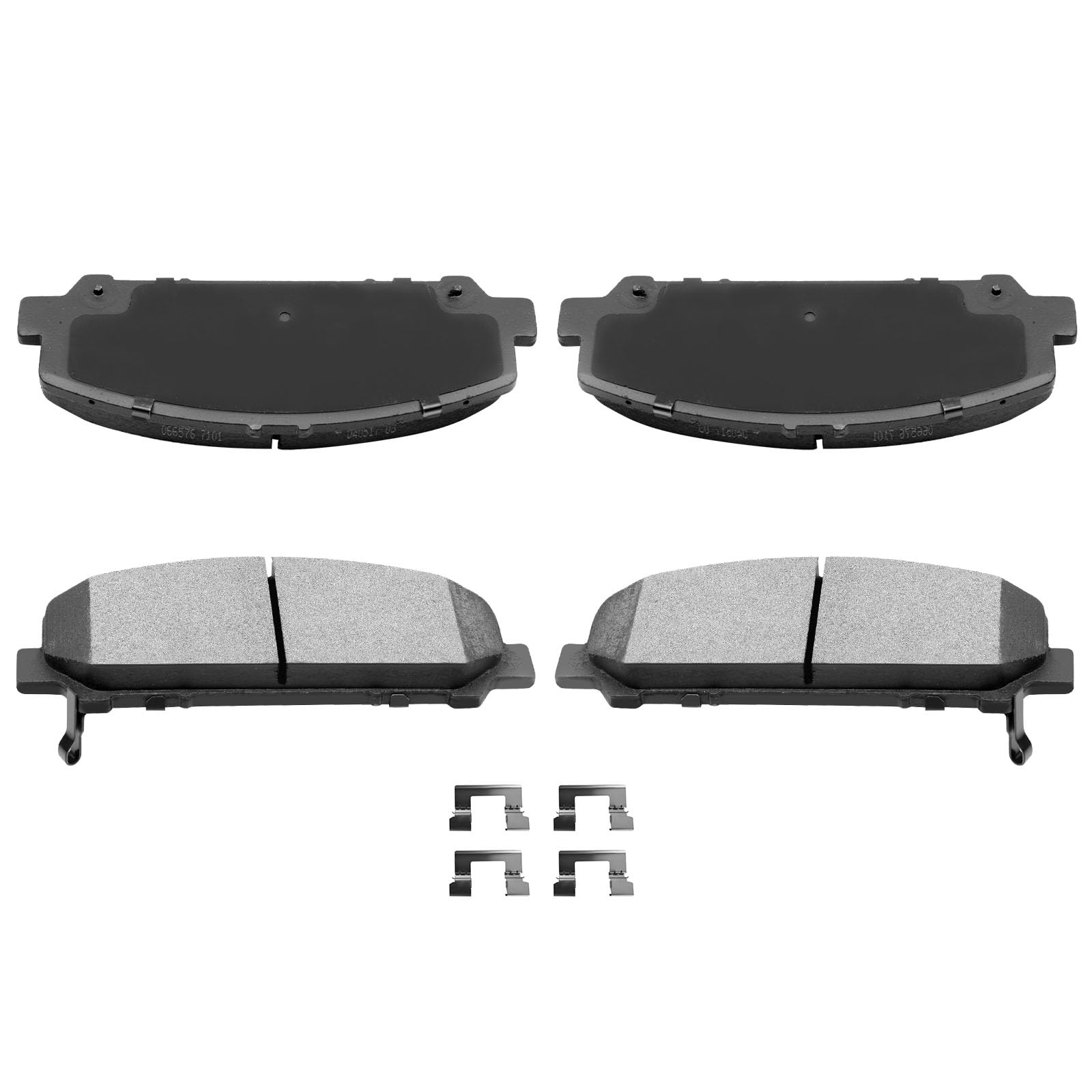 Automuto 4Pcs Front Ceramic Disc Brake Pads Set D1286 For Nissan Armada 2006-2012