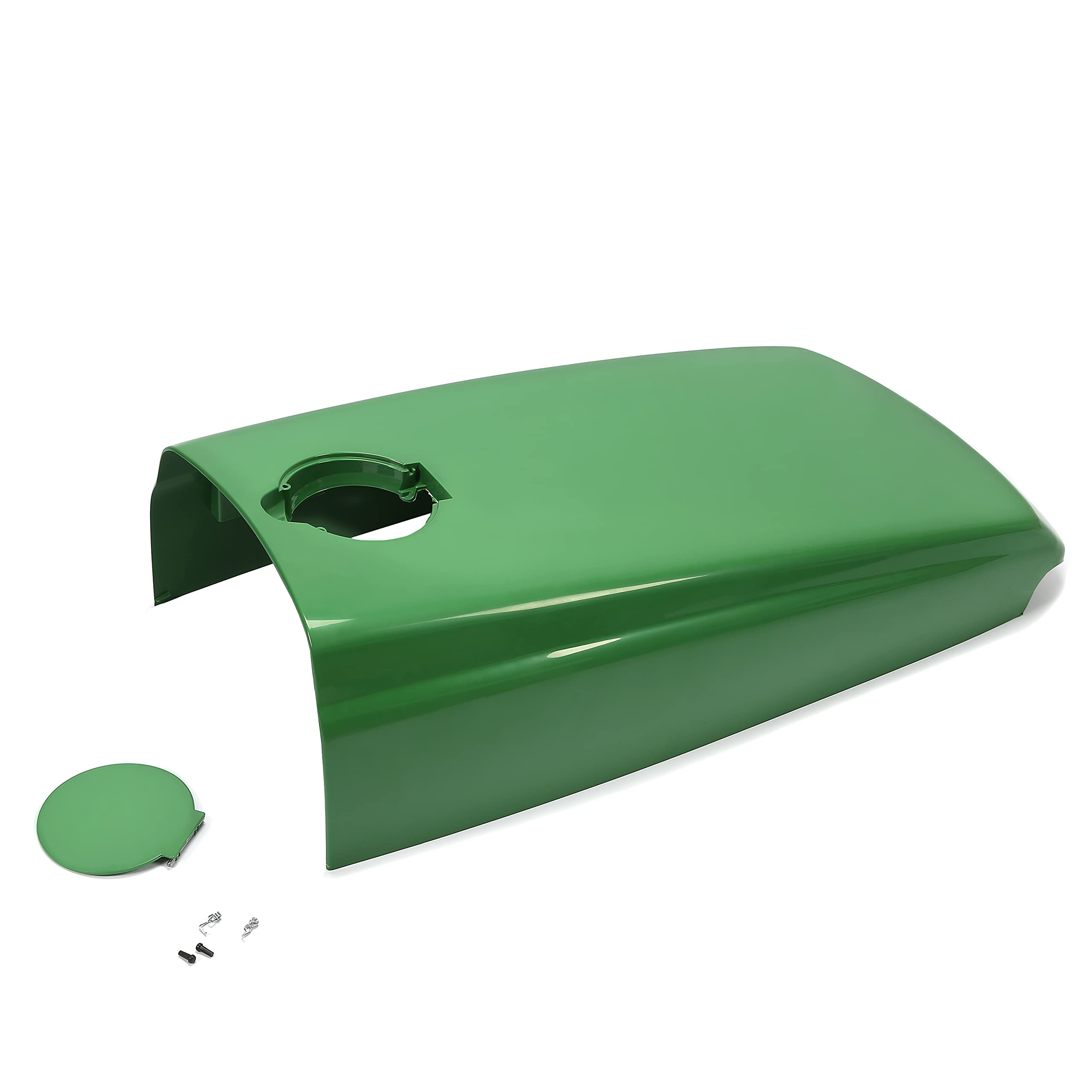 HECASA Upper Hood w/Fuel Door Compatible with John Deere 4500 4510 4600 4610 4700 4710 Replacement for LVU12063