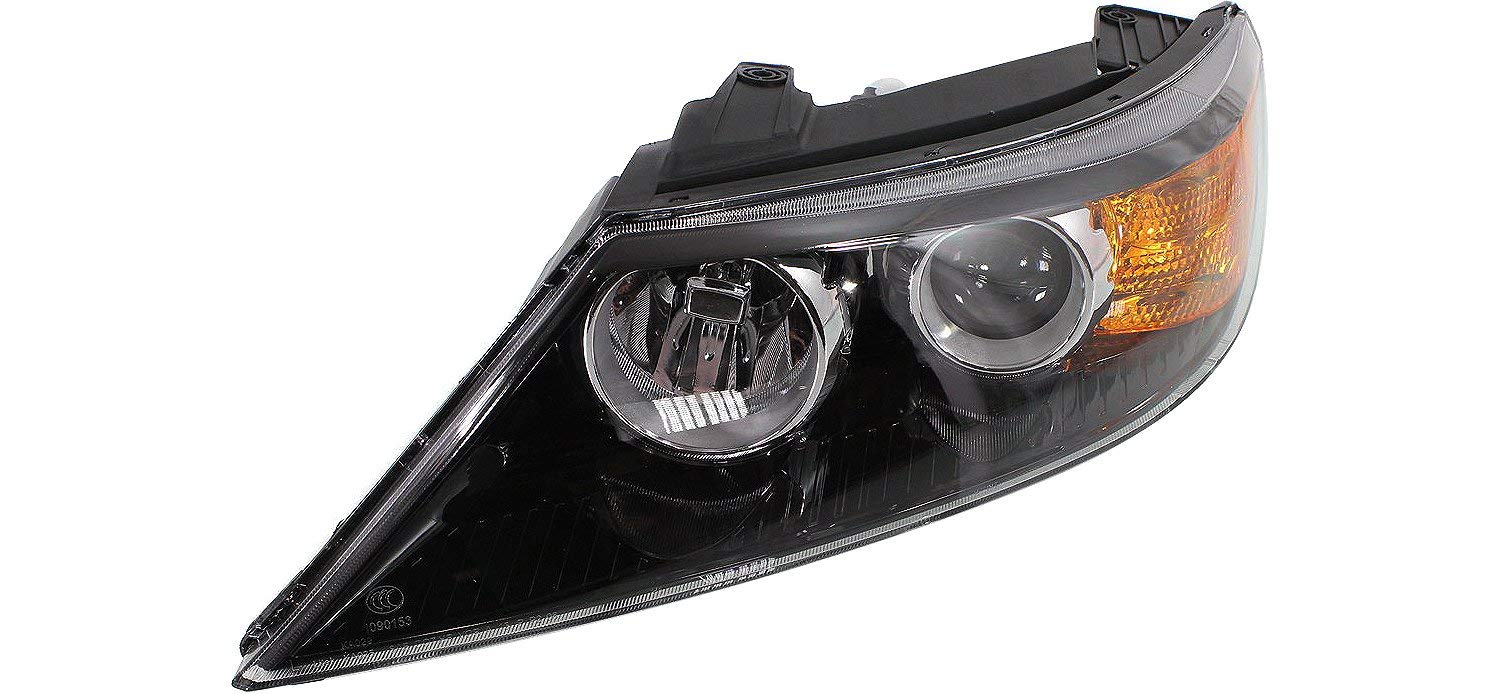 Evan Fischer Driver And Passenger Side Headlight For Kia Sorento 2011-2013 Halogen With Bulb(S) Replaces# 921021U200 921011U200