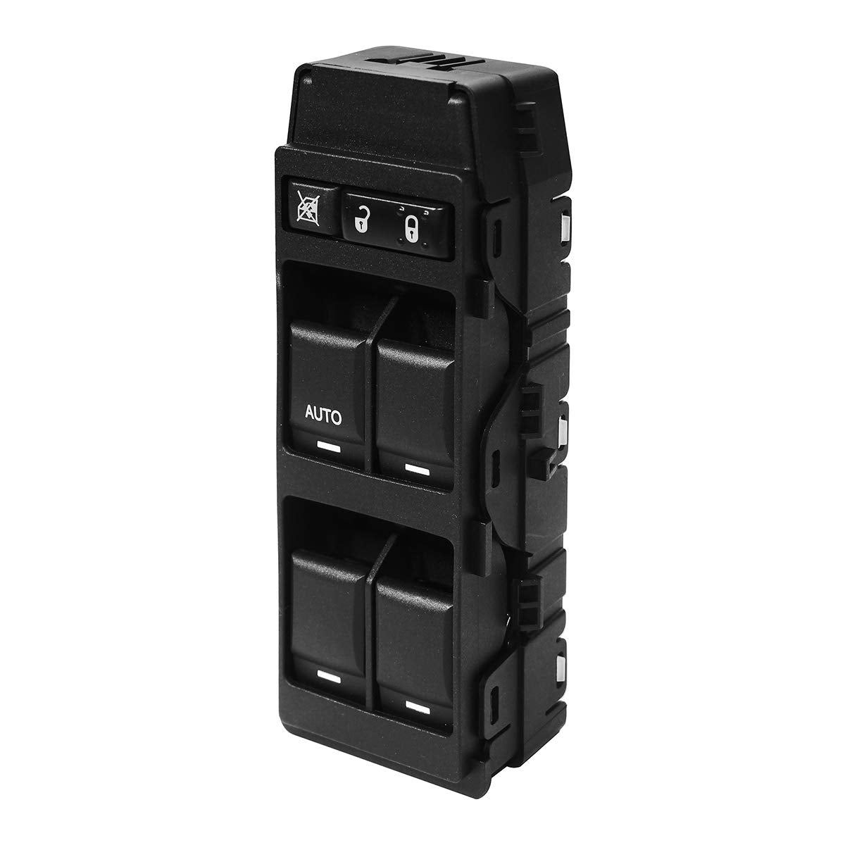 Master Power Window Switch Front Left Driver Side | With 1 Single Auto | Replacement For Chrysler 200 300 Sebring Dodge Avenger Caliber Charger Magnum Jeep Compass Patriot | Replace# 4602780Aa