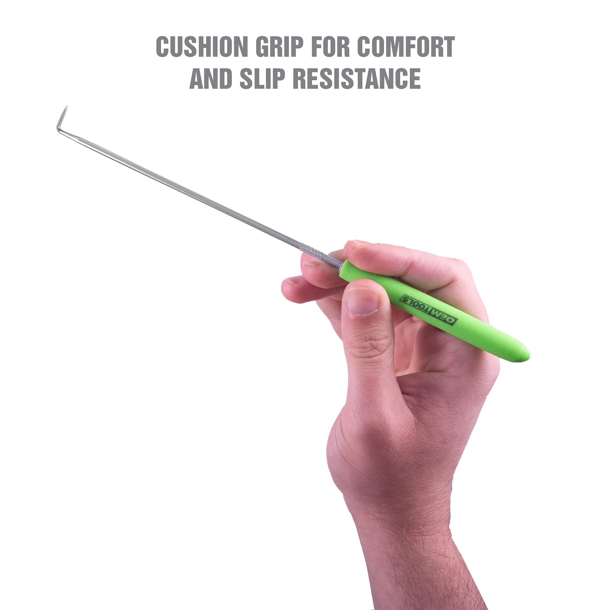 OEMTOOLS 26526 Hook and Pick Set- 8 Piece, Pick Set Mechanic, Hook Tool, Pick Tool, Mechanics Pick Set, Automotive Pick and Hook