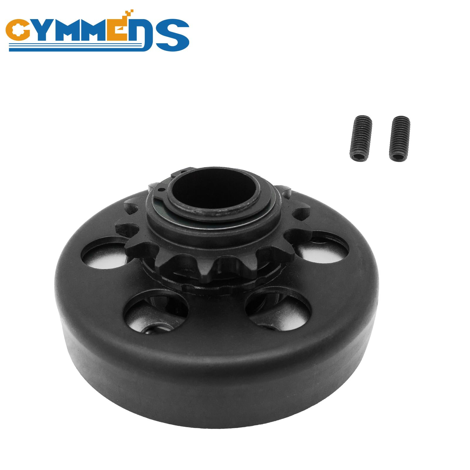 Gymmeds Go Kart Centrifugal Clutch 1'' Bore 14 Tooth For #40/41/420 Chain Fit For Engines With 1 Inch Output Shaft With Standard