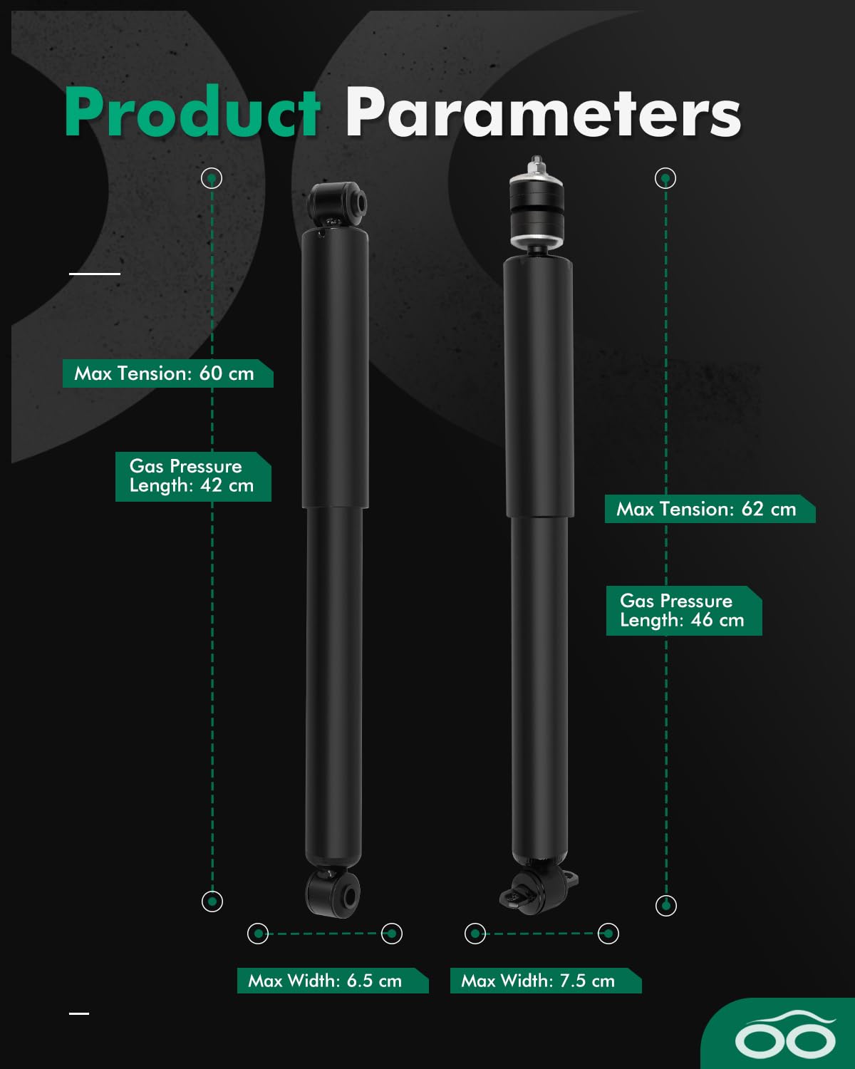 Shocks For Grand Cherokee, Front Struts & Rear Shock Absorbers, Scitoo Shocks Set Assemblies Kit Fit For 1999 2000 2001 2002 200