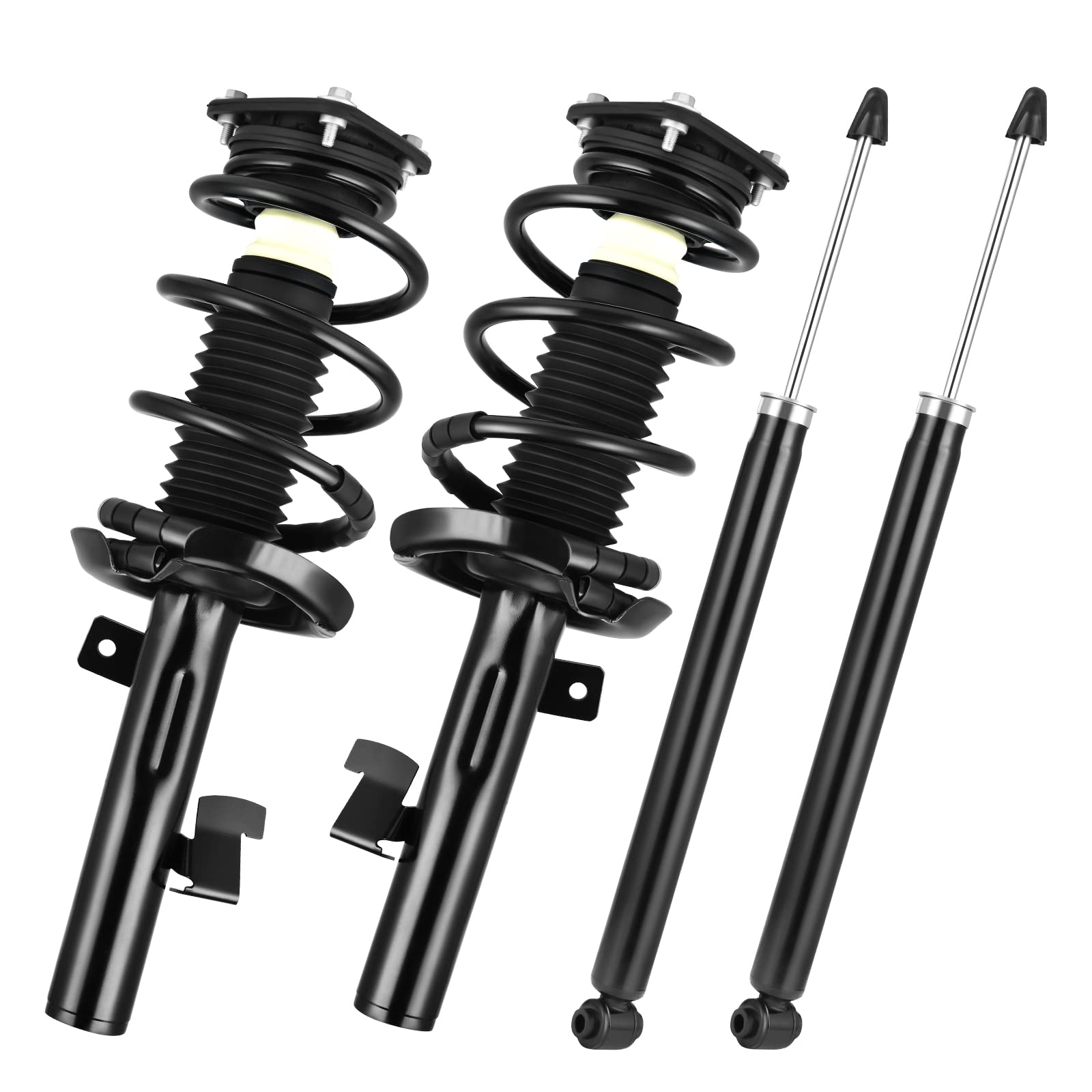 Yitamotor Front Complete Struts And Rear Shocks Quick Struts Compatible With 2004-2009 Mazda 3, 2006-2010 Mazda 5