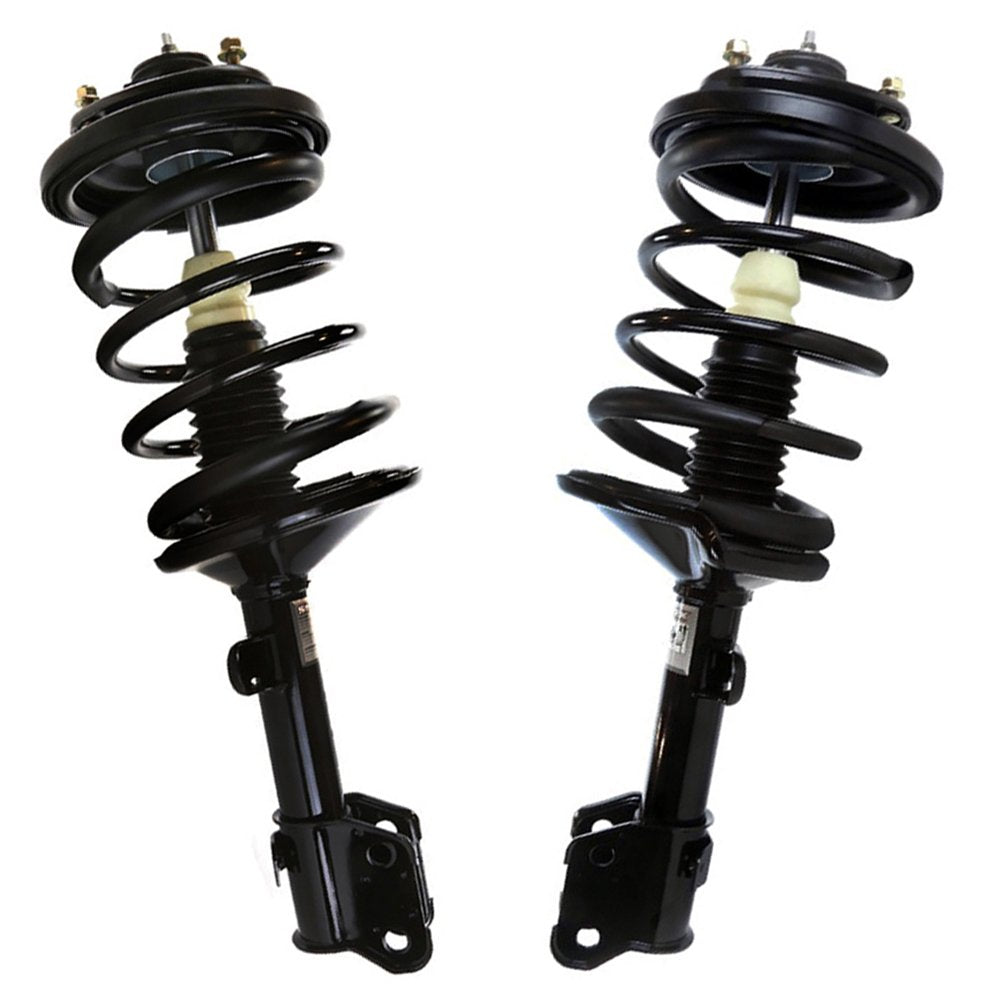 Autoshack Front Complete Struts Coil Springs Assembly Pair Of 2 Driver And Passenger Side Replacement For 2003 2004 2005 2006 2007 2008 Honda Pilot 2001-2002 Acura Mdx 3.5L V6 Awd Fwd Cst100273Pr