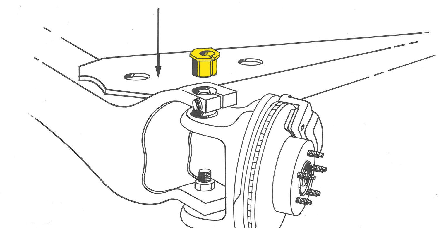 Moog K8983 Alignment Caster / Camber Bushing For Ford Ranger