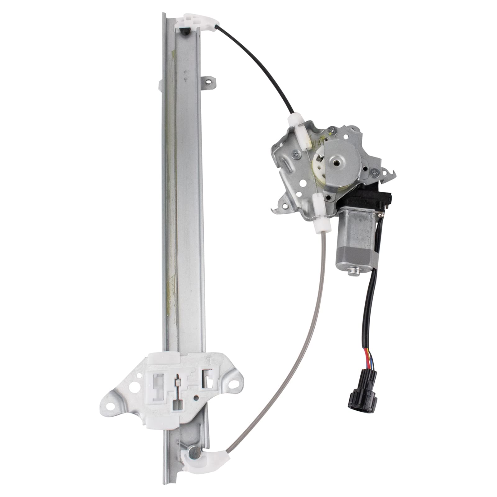 Trq Front Left Power Window Regulator & Motor Assembly Drivers Side Compatible With 2007-2012 Nissan Versa