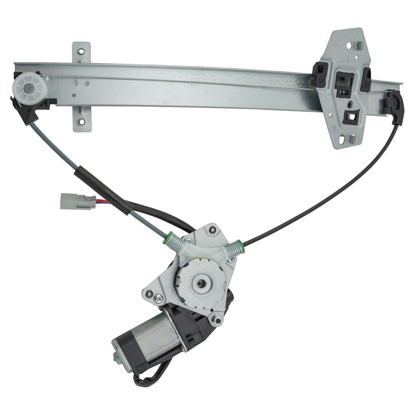 Trq Rear Left Power Window Regulator & Motor Assembly Drivers Side Compatible With 2001-2006 Acura Mdx