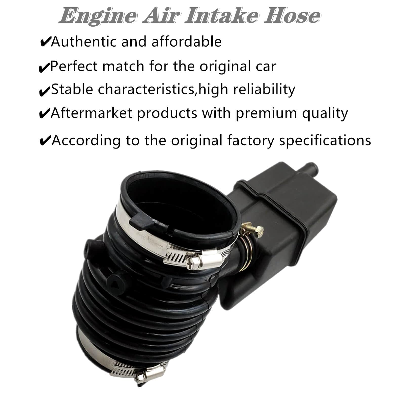 Engine Air Intake Hose 16576-3JA0A, For Nissan Murano 2015-2023 Pathfinder 2013-2016,For Infiniti QX60 2014-2016 JX35 2013,Air M