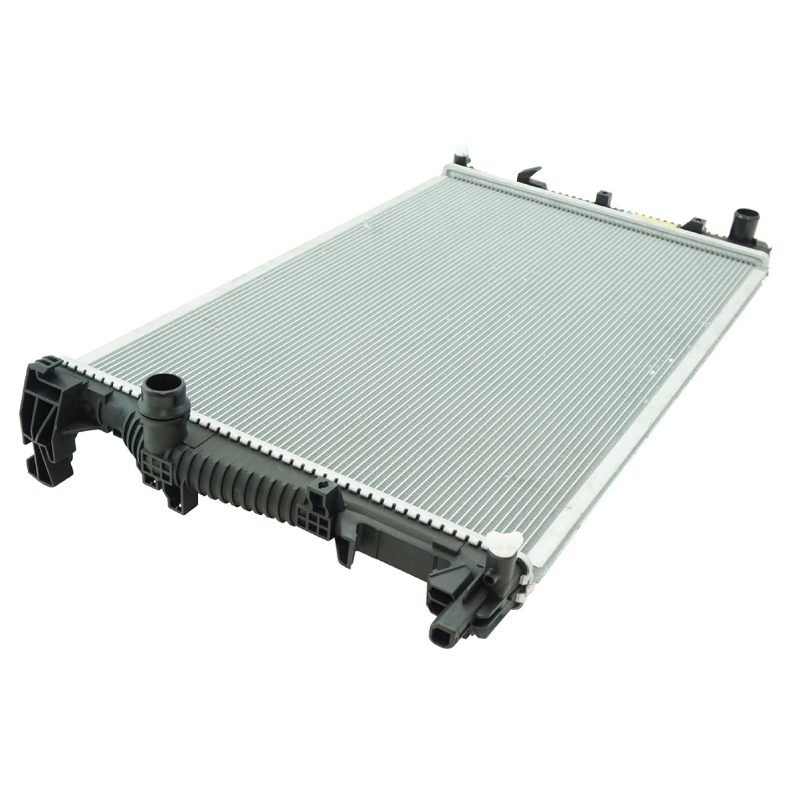 Trq Radiator Assembly Aluminum Core Compatible With 15-17 Chrysler 200 14-18 Jeep Cherokee Ch3010363 Cu13400