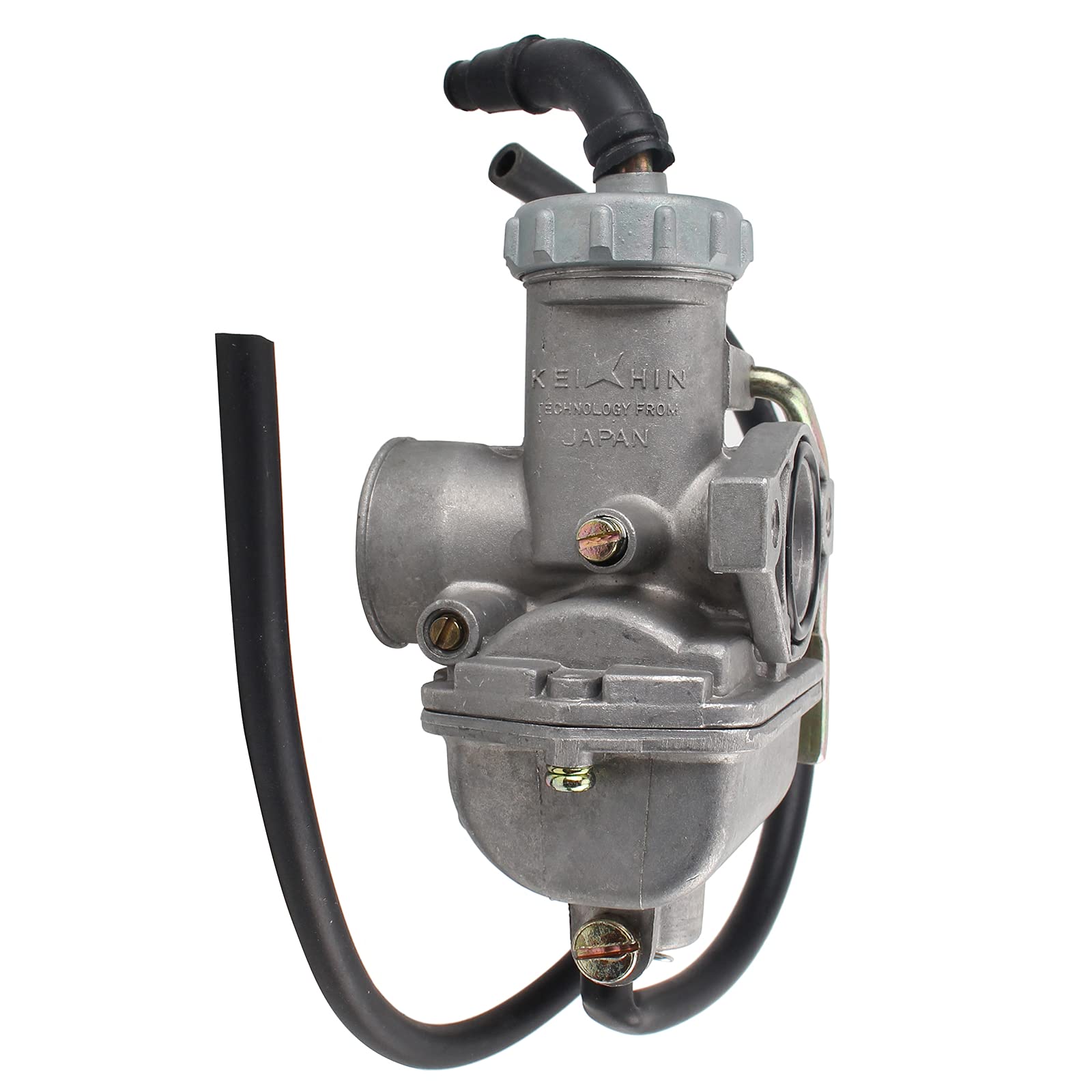 MOTOALL PZ20 Carburetor and Thumb Throttle Cable Accelerator Handle Assembly for TaoTao NST SunL Kazuma Baja 50cc 70cc 90cc 110c