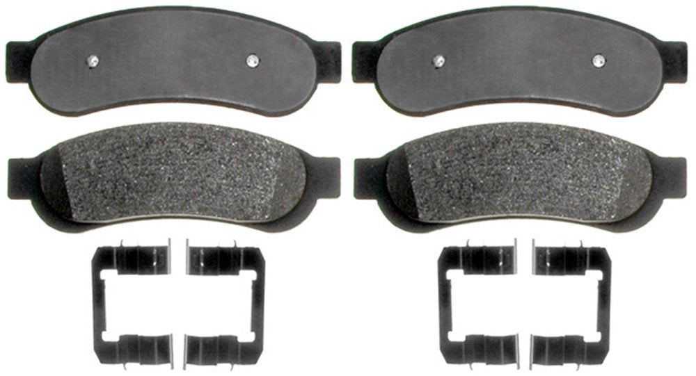 Raybestos ATD1334M Advanced Technology Semi-Metallic Disc Brake Pad Set