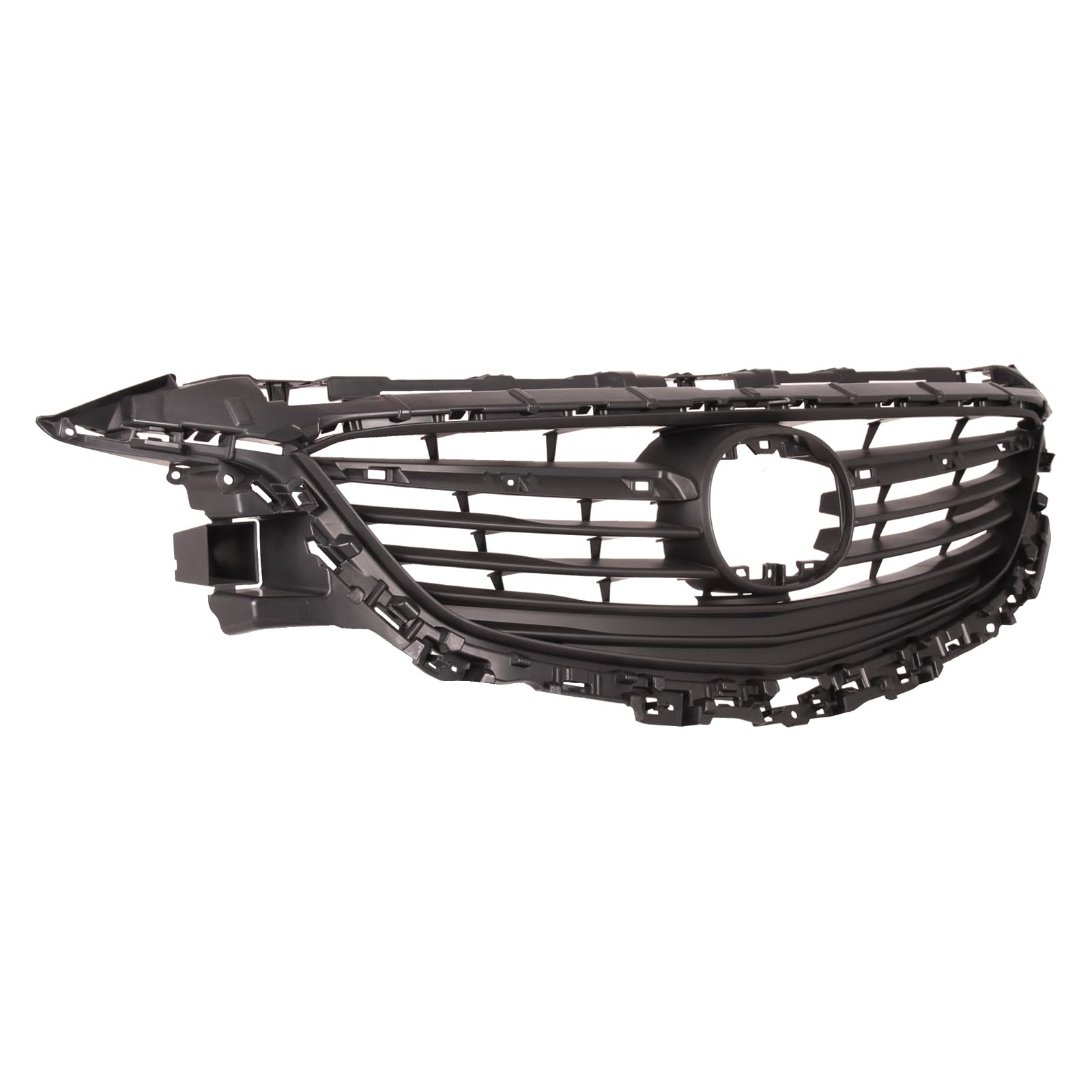 TYG (CAPA QUALITY) Front Grille Compatible with 2014-2017 Mazda 6 w/o LED Lamps, PP OEM Replacement Bumper Grill for MA1200192 G