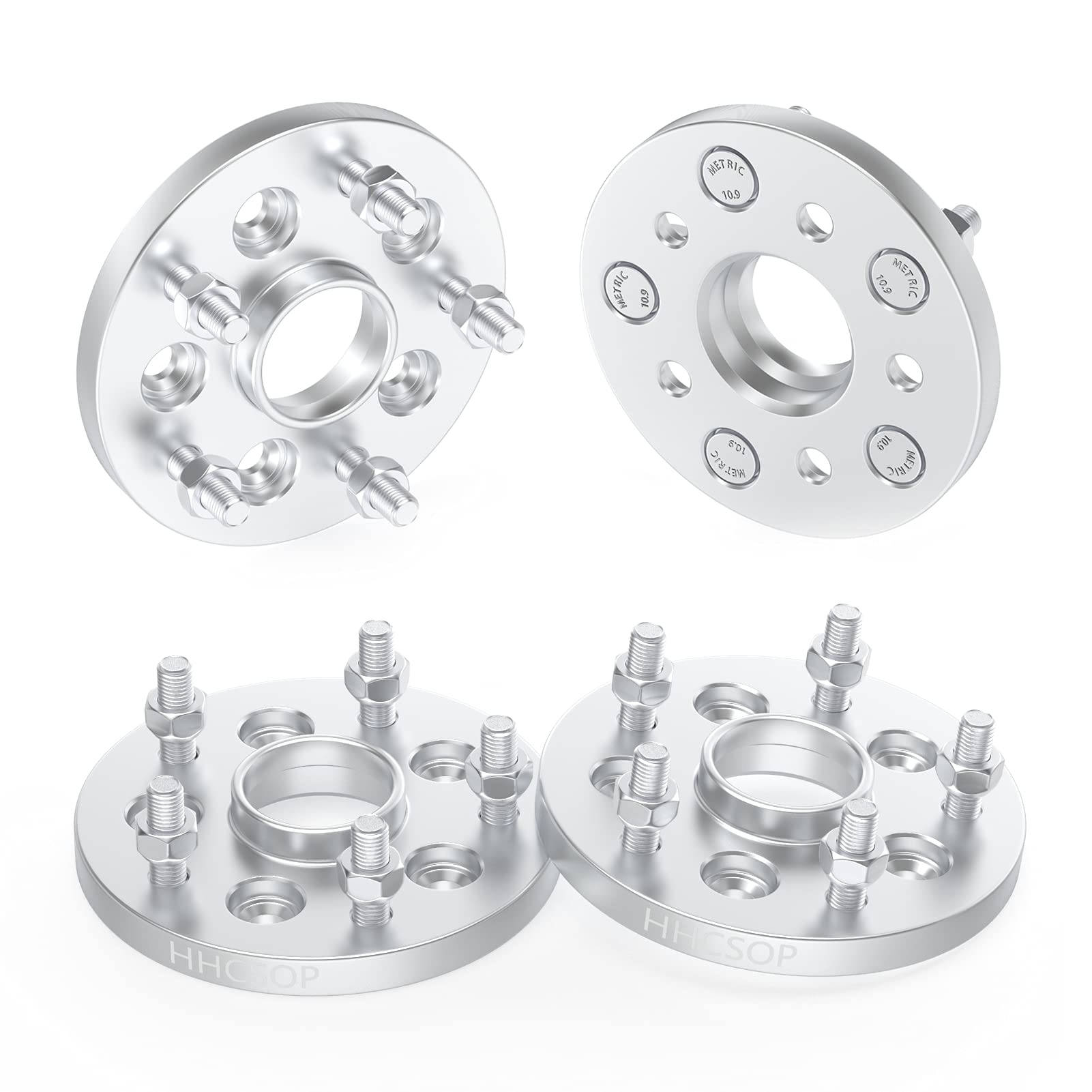 5X100 To 5X114.3 Forged Wheel Spacer 15Mm For Subaru Impreza Brz Baja Forester Legacy Outback | Scion Fr-S | Toyota 86, 4Pcs 5X1