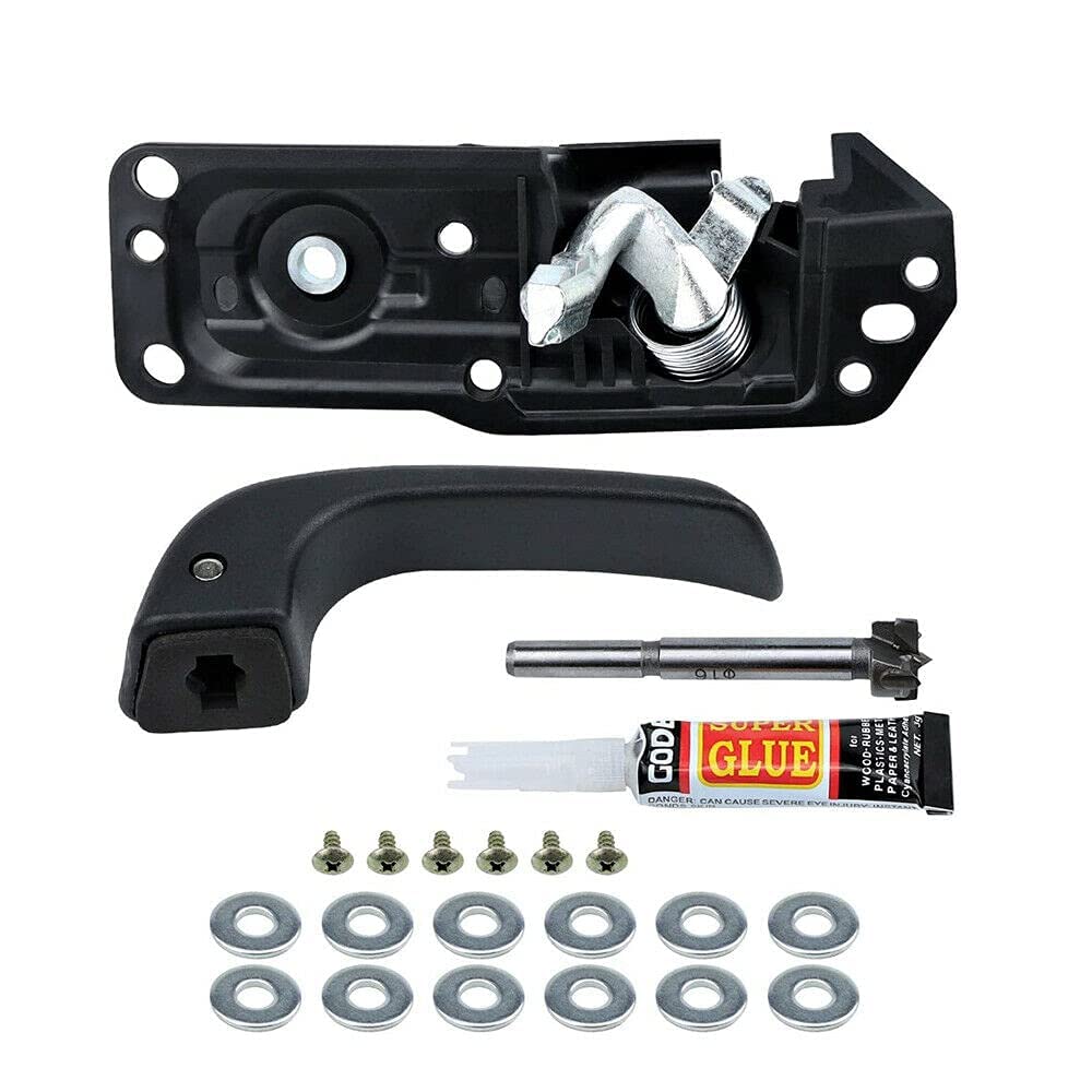 Lelecar 20833606 Driver Side Interior Door Handle For Chevy Silverado/Gmc Sierra 1500 2500 3500 2007-2013 Tahoe/Yukon 2007-2014 