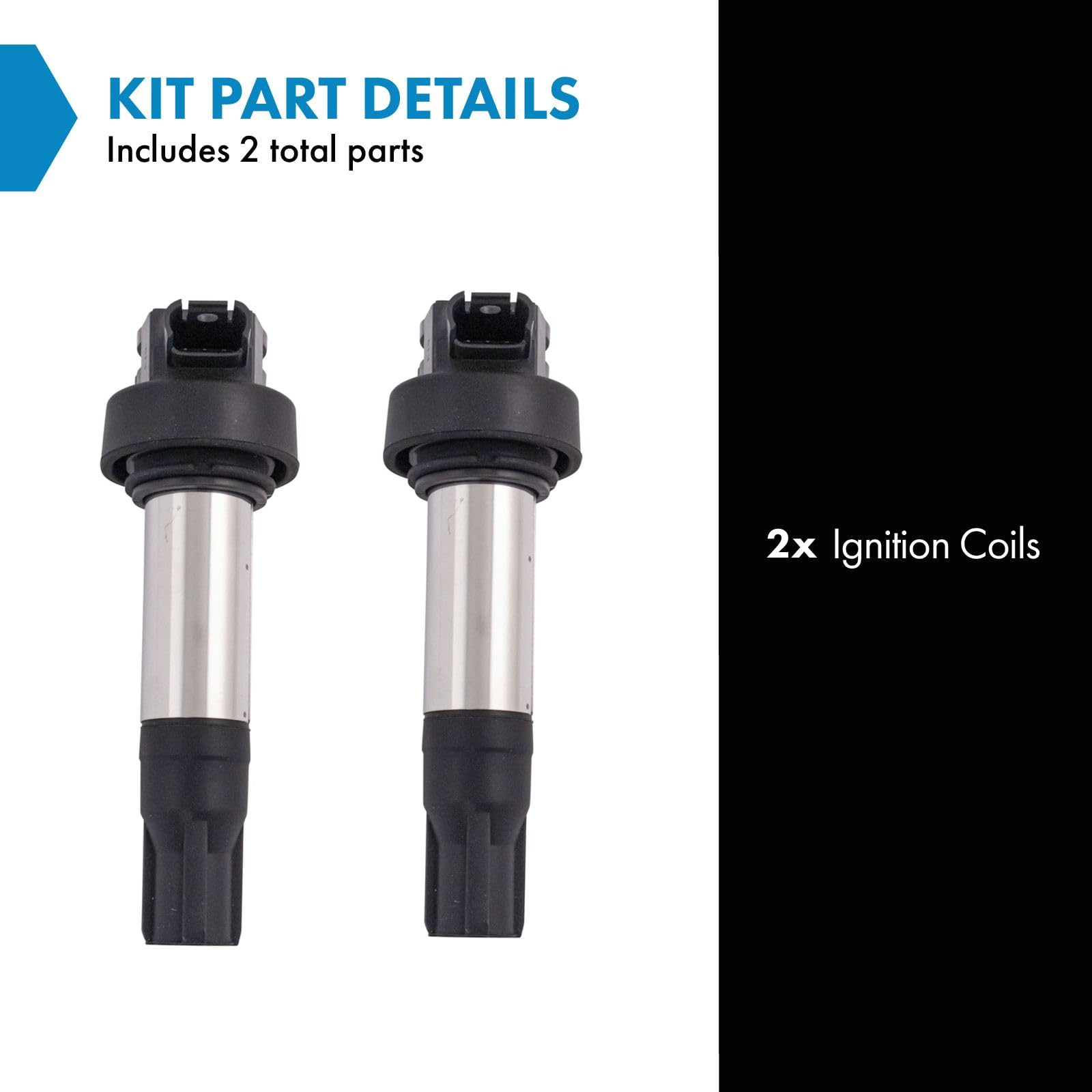 Trq Ignition Coil Set Compatible With 2014-2020 Bmw I3 2018-2020 I3S