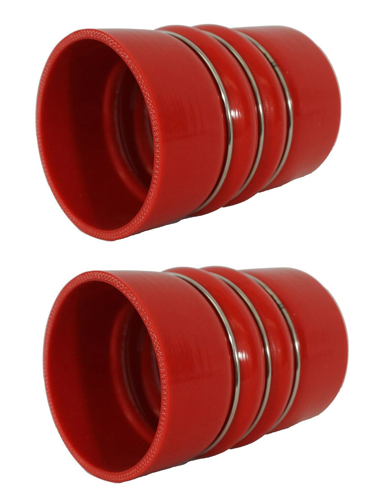 2 Pack Of Torque Silicone Cac Charge Air Cooler Hump Hose 4 X 6 For Semi Trucks (2 X Trcac4060)