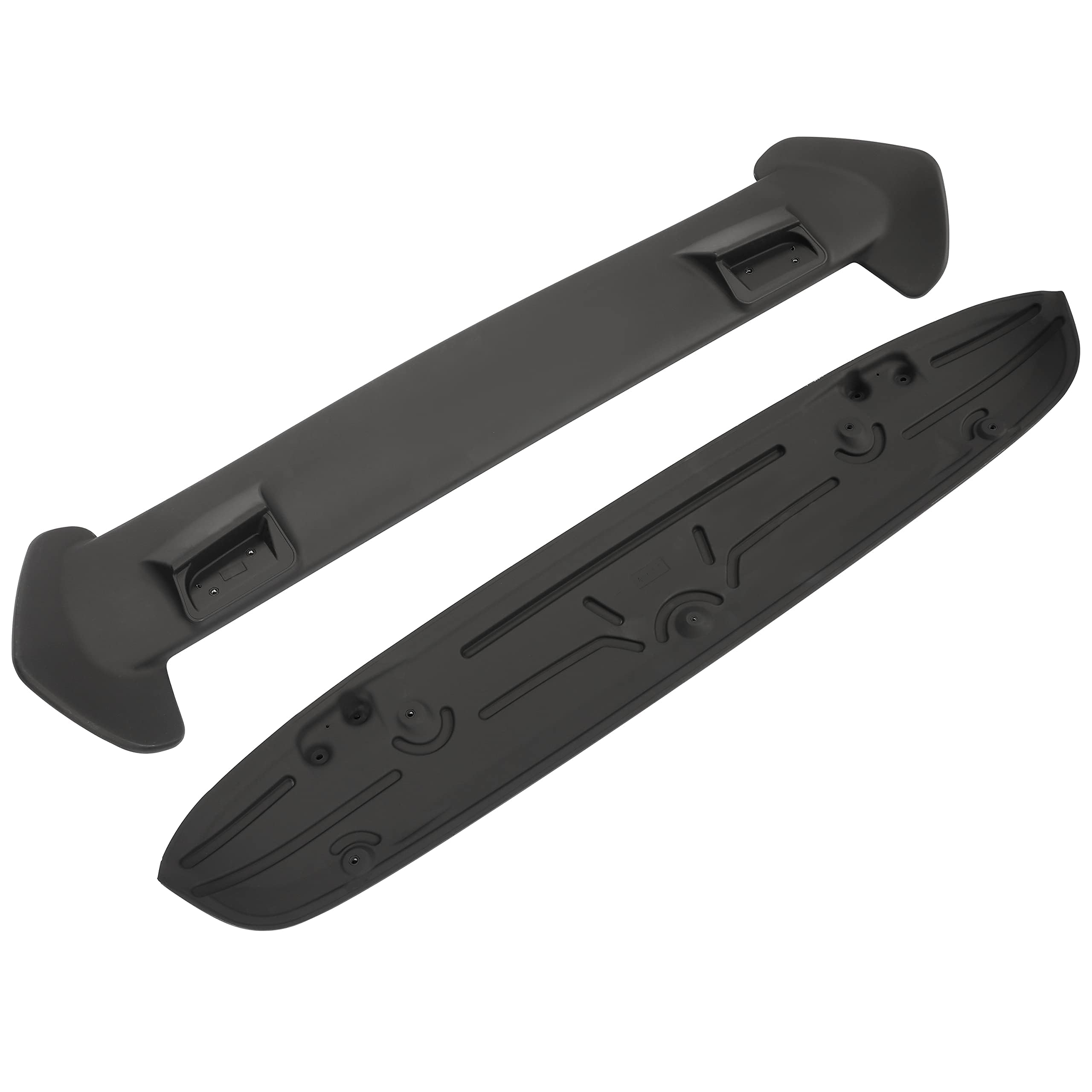 KUAFU Roof Spoiler Wing for 1996-2000 Honda Civic 3Dr Hatchback, Type-R Style, ABS Plastic, Primer Black, Model GO-981