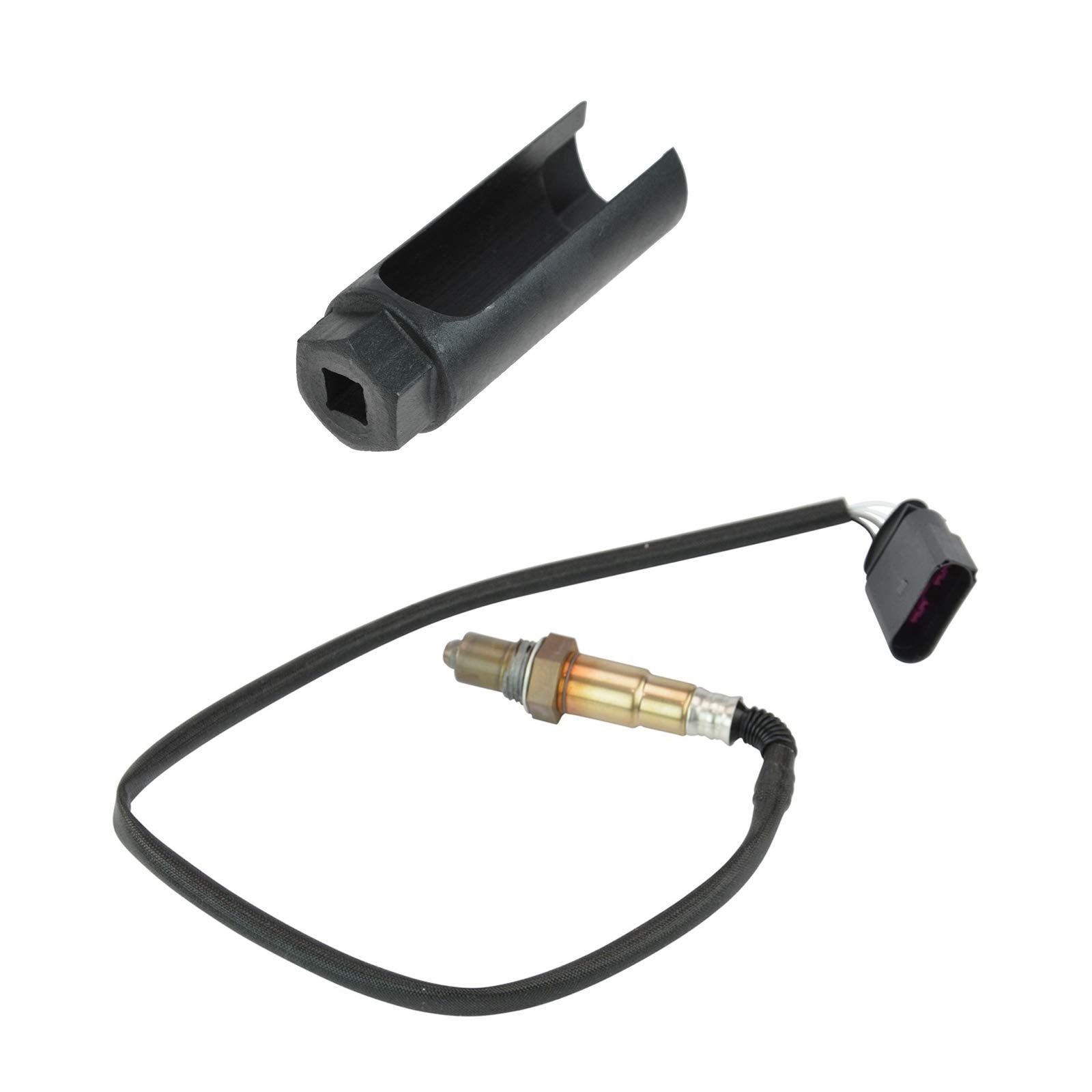 Trq O2 02 Oxygen Sensor Downstream Rear & Socket Tool For Vw Volkswagen Beetle Jetta